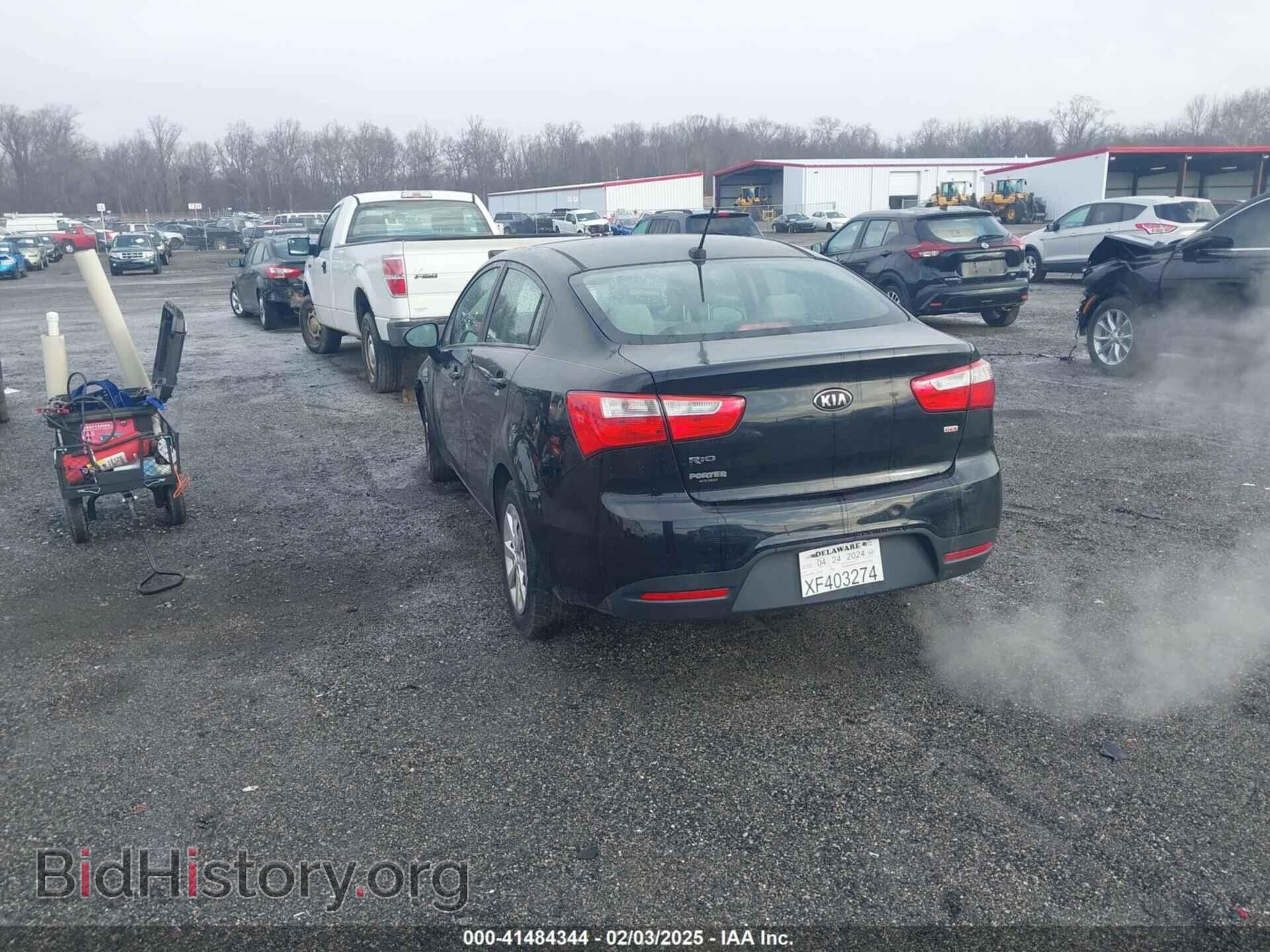 2014 KIA RIO - VIN: KNADM4A32E6375783 - Фото 3