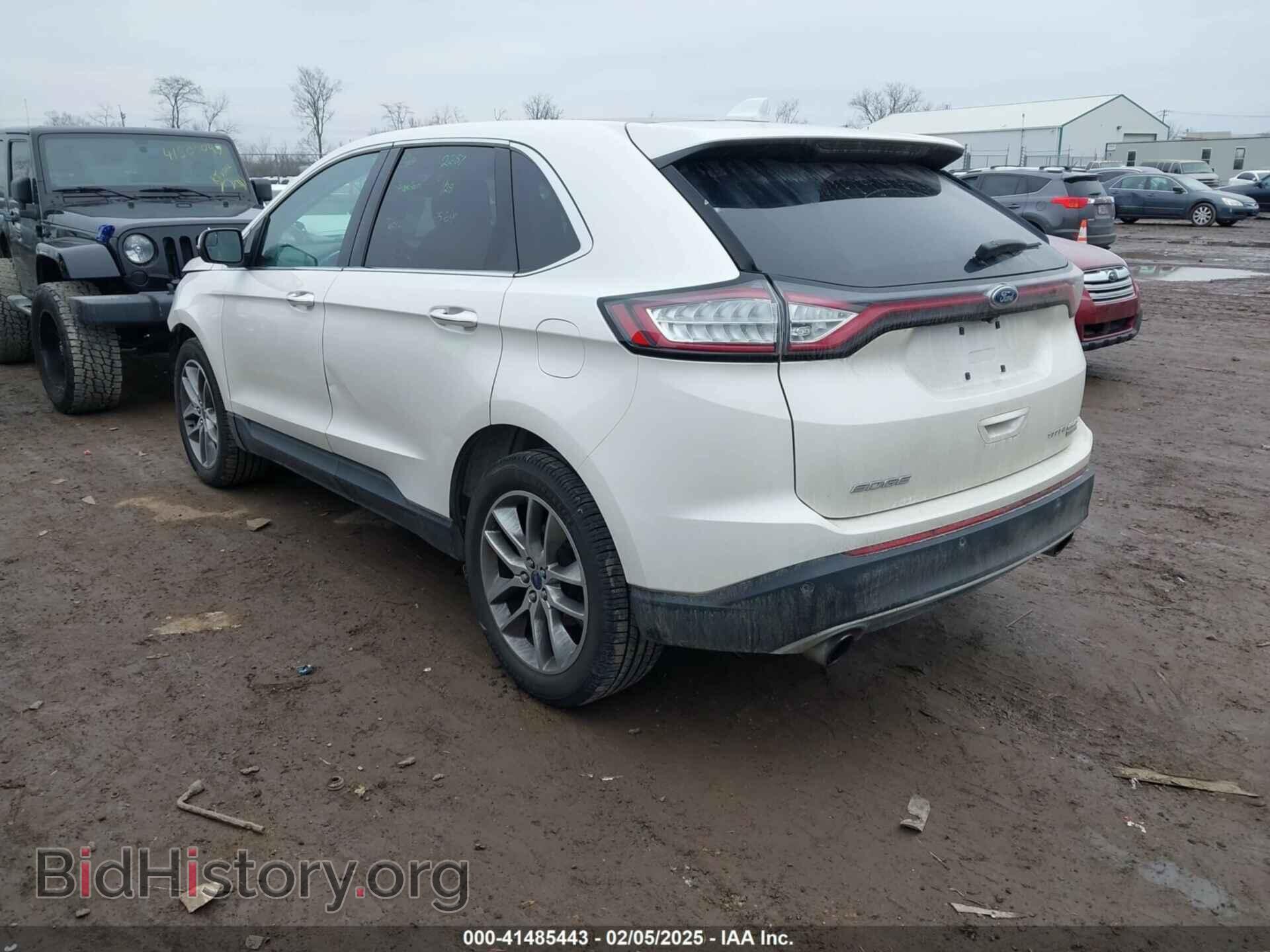 2015 FORD EDGE - VIN: 2FMTK3K93FBC31451 - Фото 3
