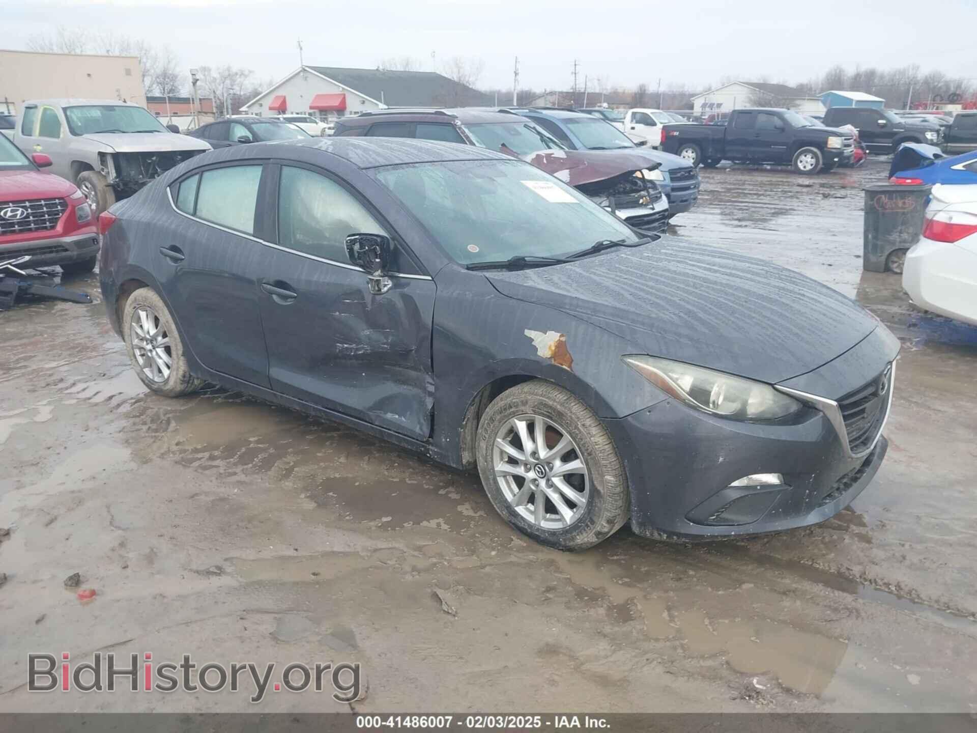 Фотография JM1BM1U73G1307807 - MAZDA MAZDA3 2016