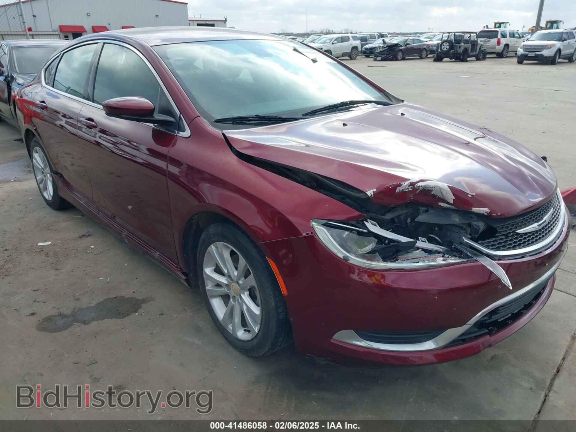 Фотография 1C3CCCAB8GN175264 - CHRYSLER 200 2016