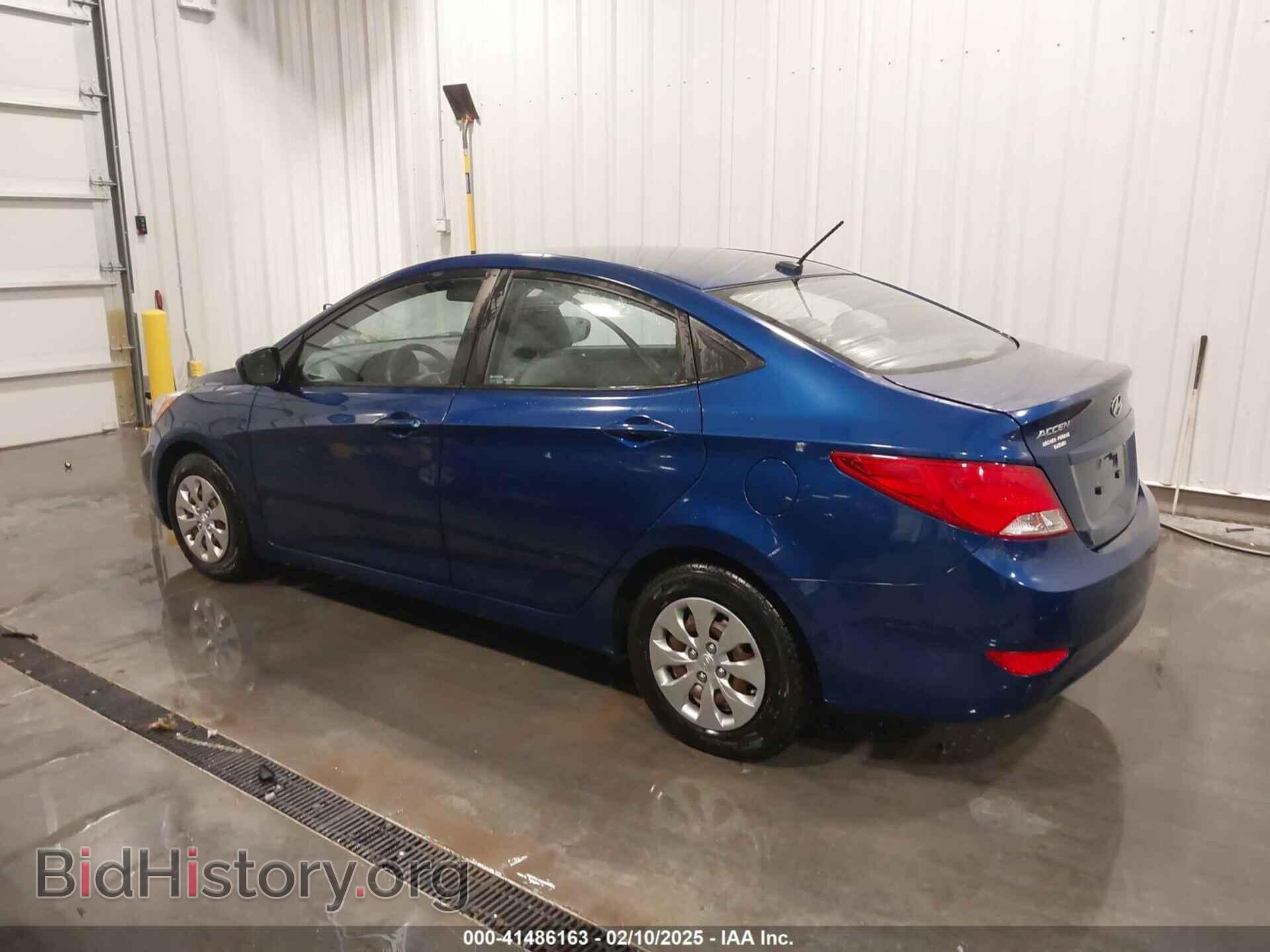 2016 HYUNDAI ACCENT - VIN: KMHCT4AE7GU947539 - Фото 3