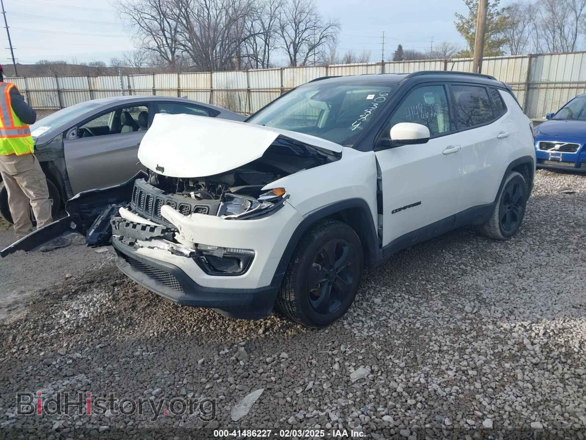 2021 JEEP COMPASS - VIN: 3C4NJCBB4MT603884 - Фото 2