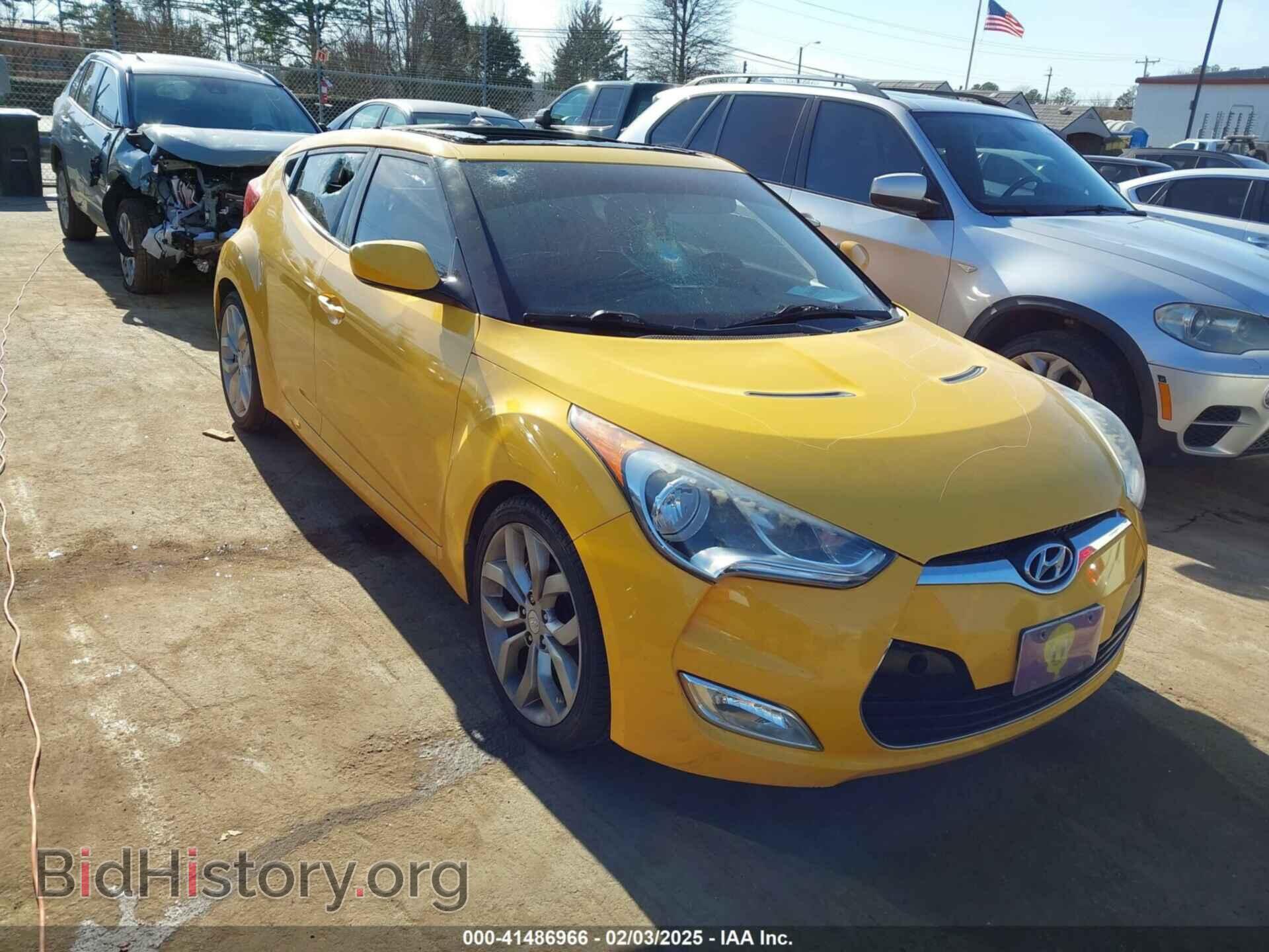 Фотография KMHTC6AD3CU027095 - HYUNDAI VELOSTER 2012