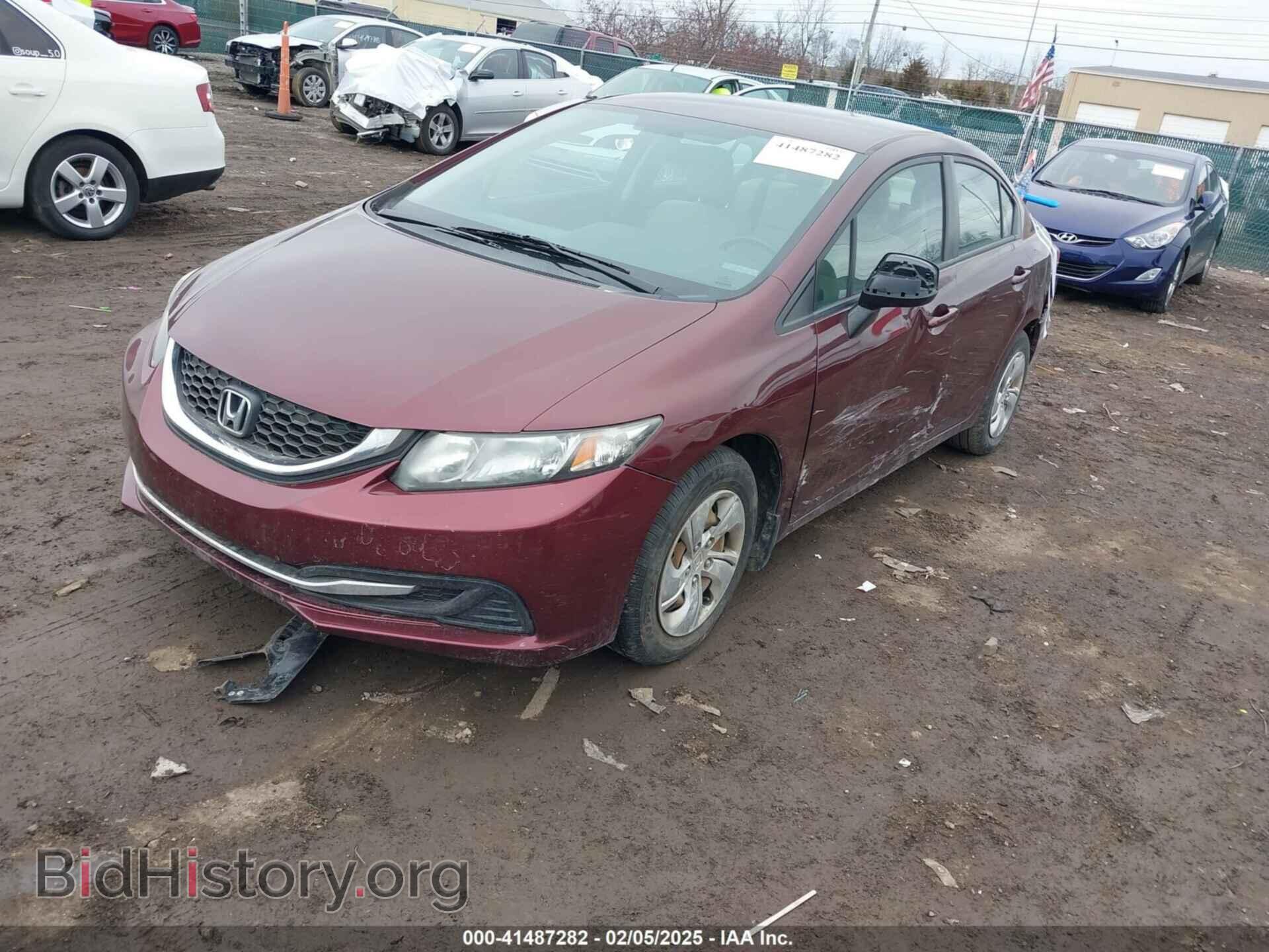 2013 HONDA CIVIC - VIN: 19XFB2F57DE038308 - Фото 2