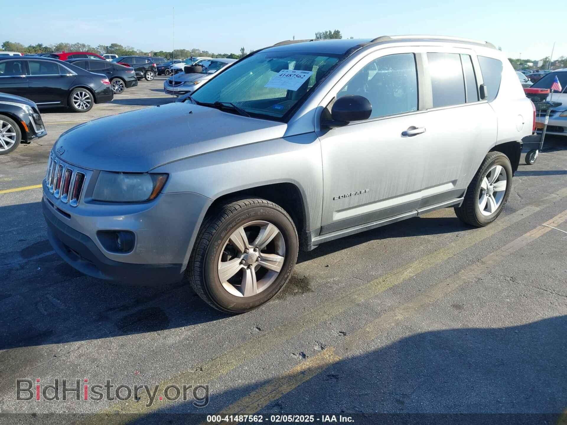 2016 JEEP COMPASS - VIN: 1C4NJCBA6GD687949 - Фото 2