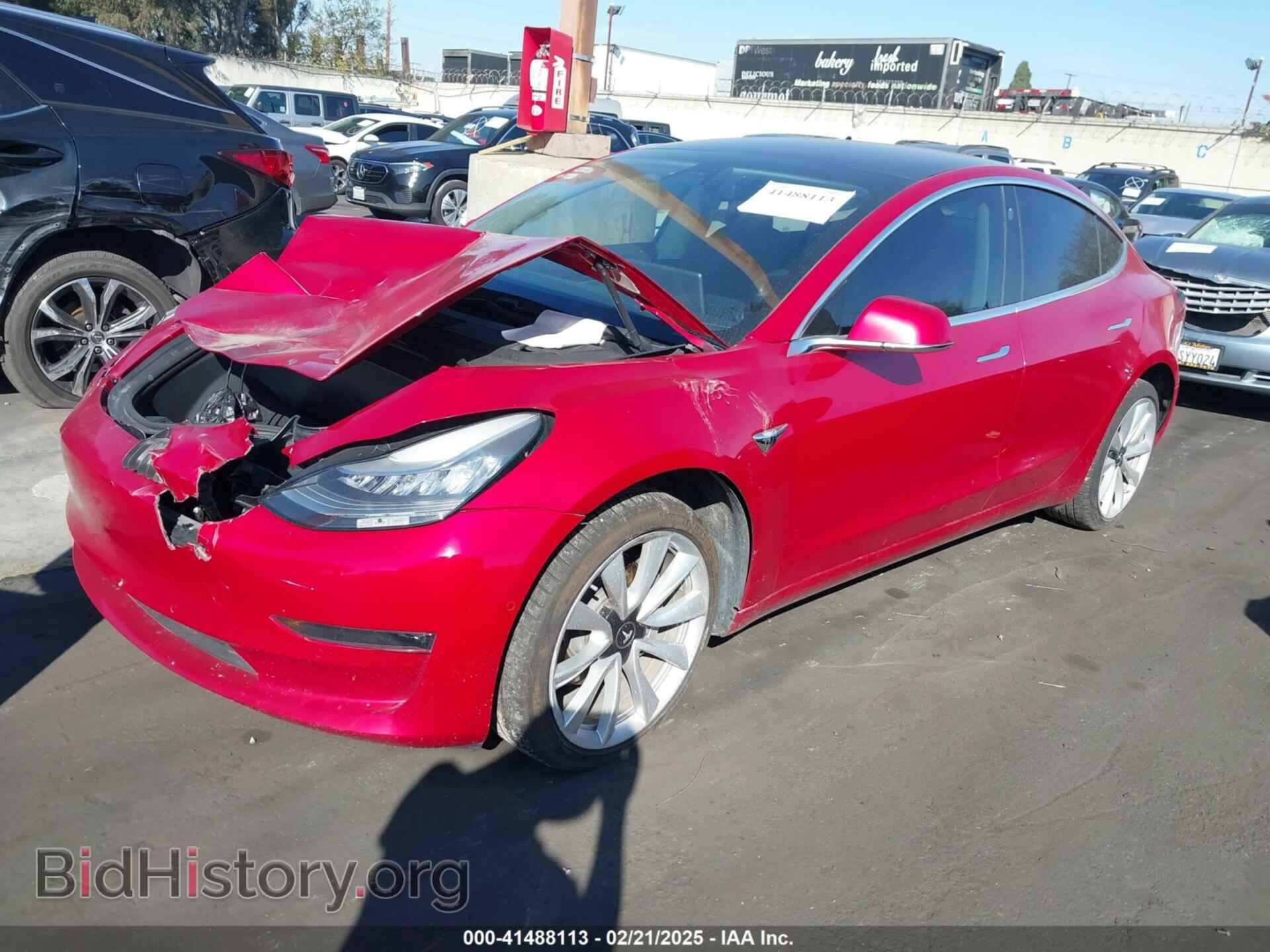 2018 TESLA MODEL 3 - VIN: 5YJ3E1EA5JF102838 - Фото 2
