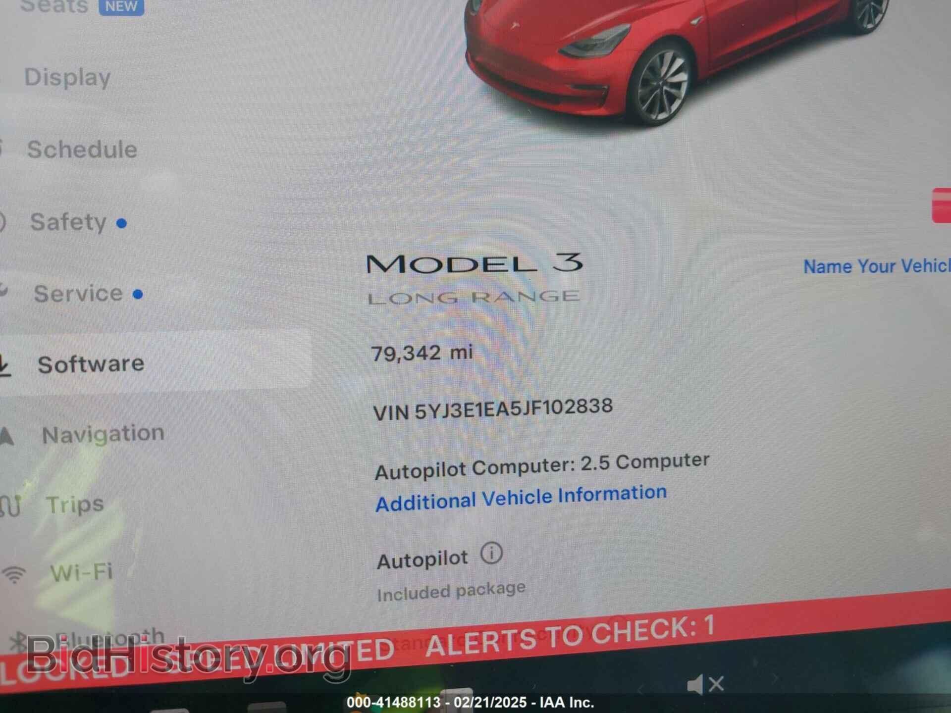 2018 TESLA MODEL 3 - VIN: 5YJ3E1EA5JF102838 - Фото 16