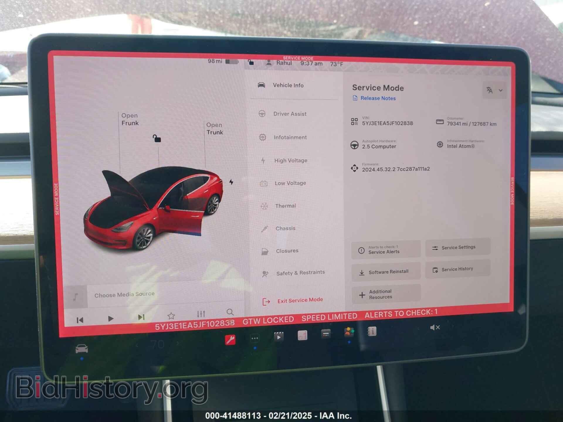 2018 TESLA MODEL 3 - VIN: 5YJ3E1EA5JF102838 - Фото 18