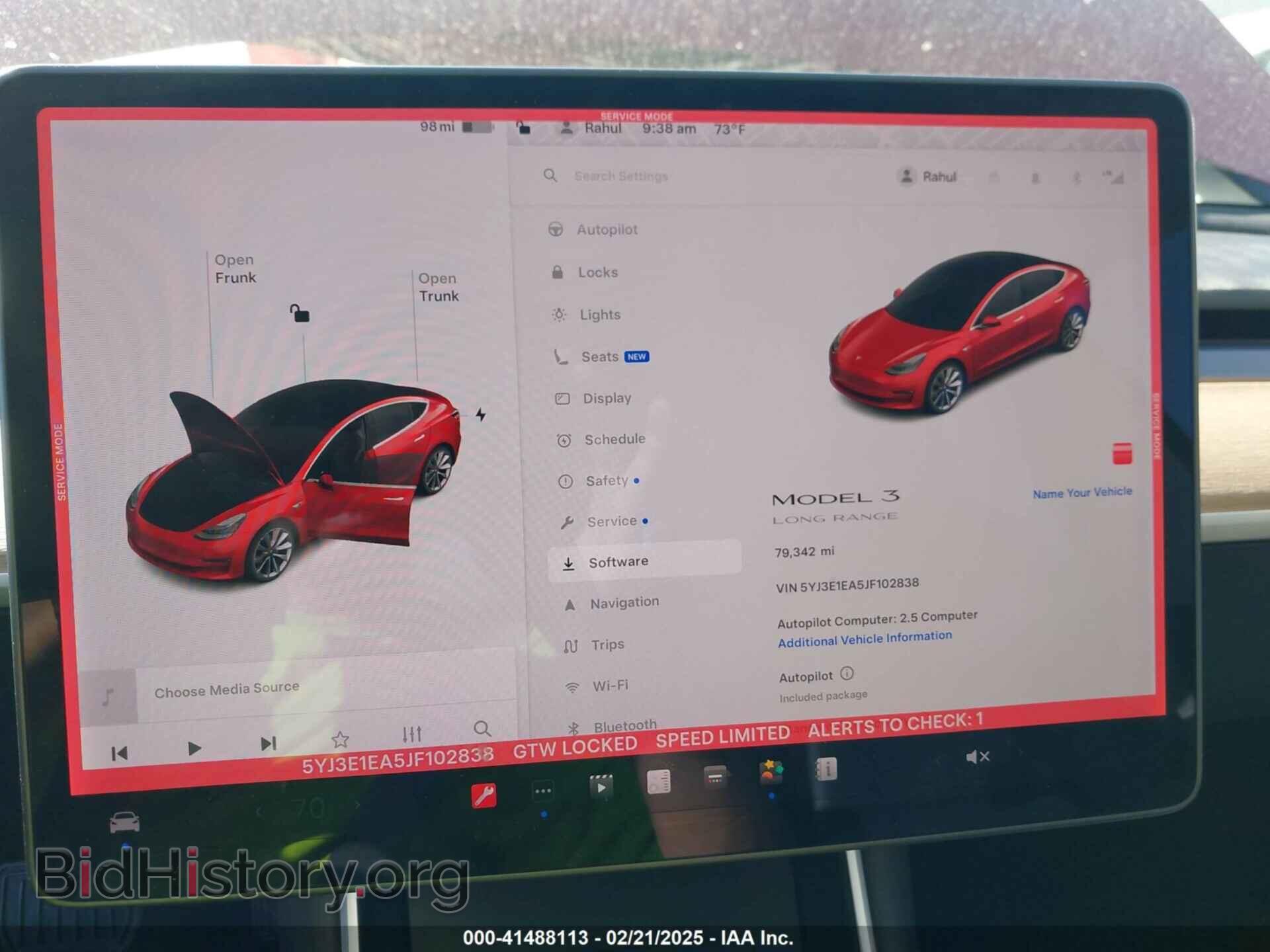 2018 TESLA MODEL 3 - VIN: 5YJ3E1EA5JF102838 - Фото 19
