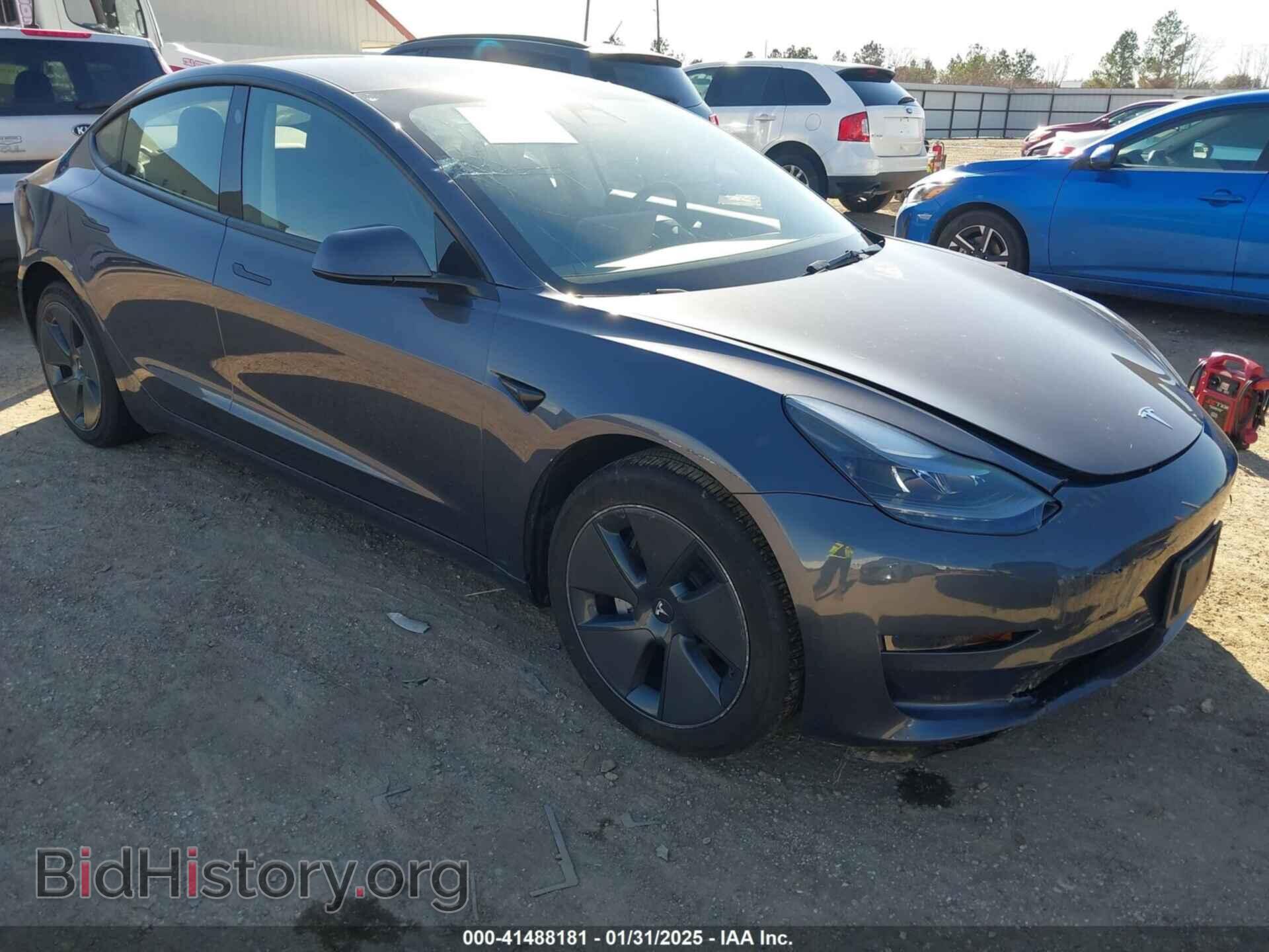 Photo 5YJ3E1EAXPF661052 - TESLA MODEL 3 2023
