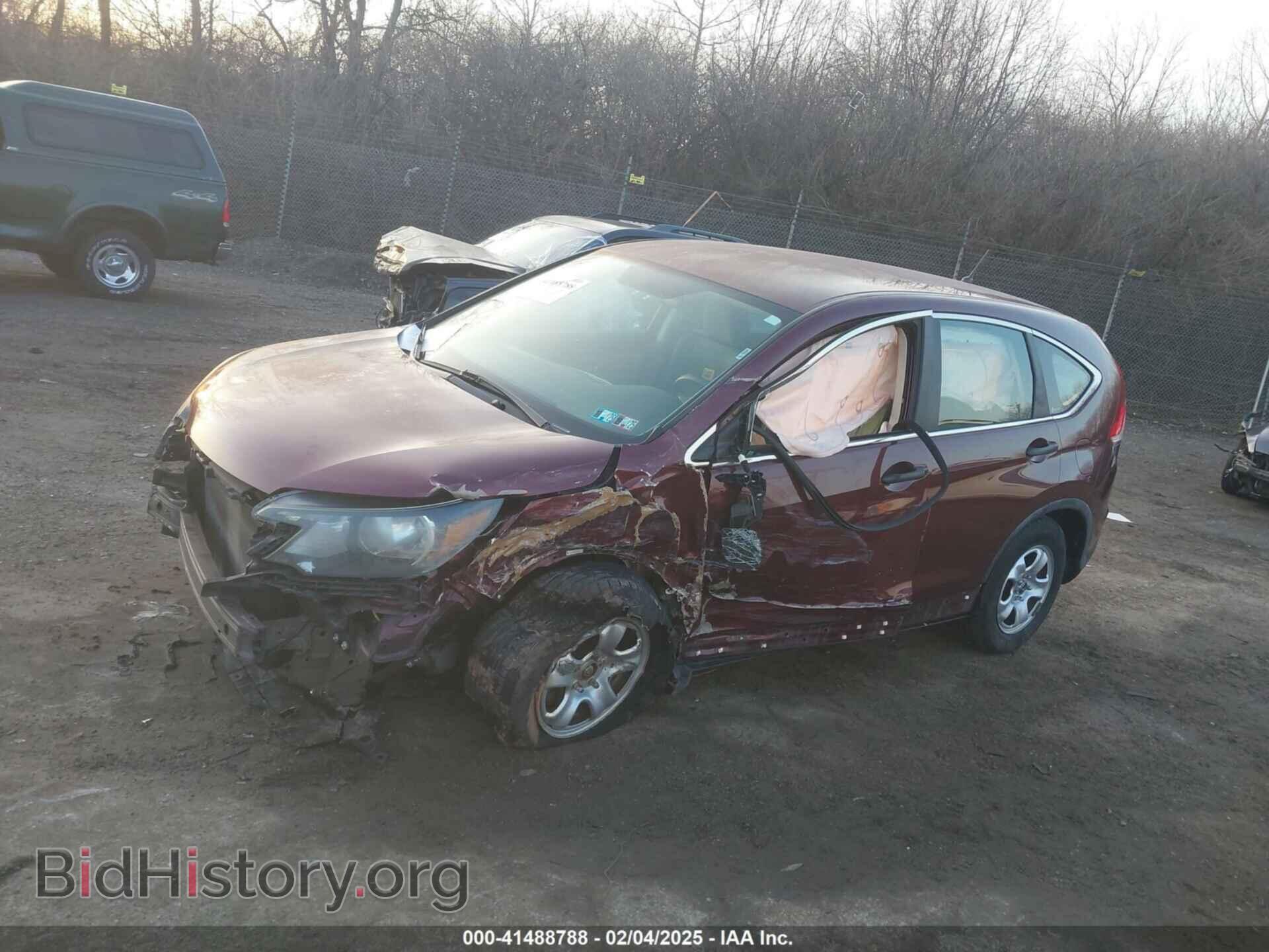 2012 HONDA CR-V - VIN: 5J6RM4H32CL024508 - Фото 2