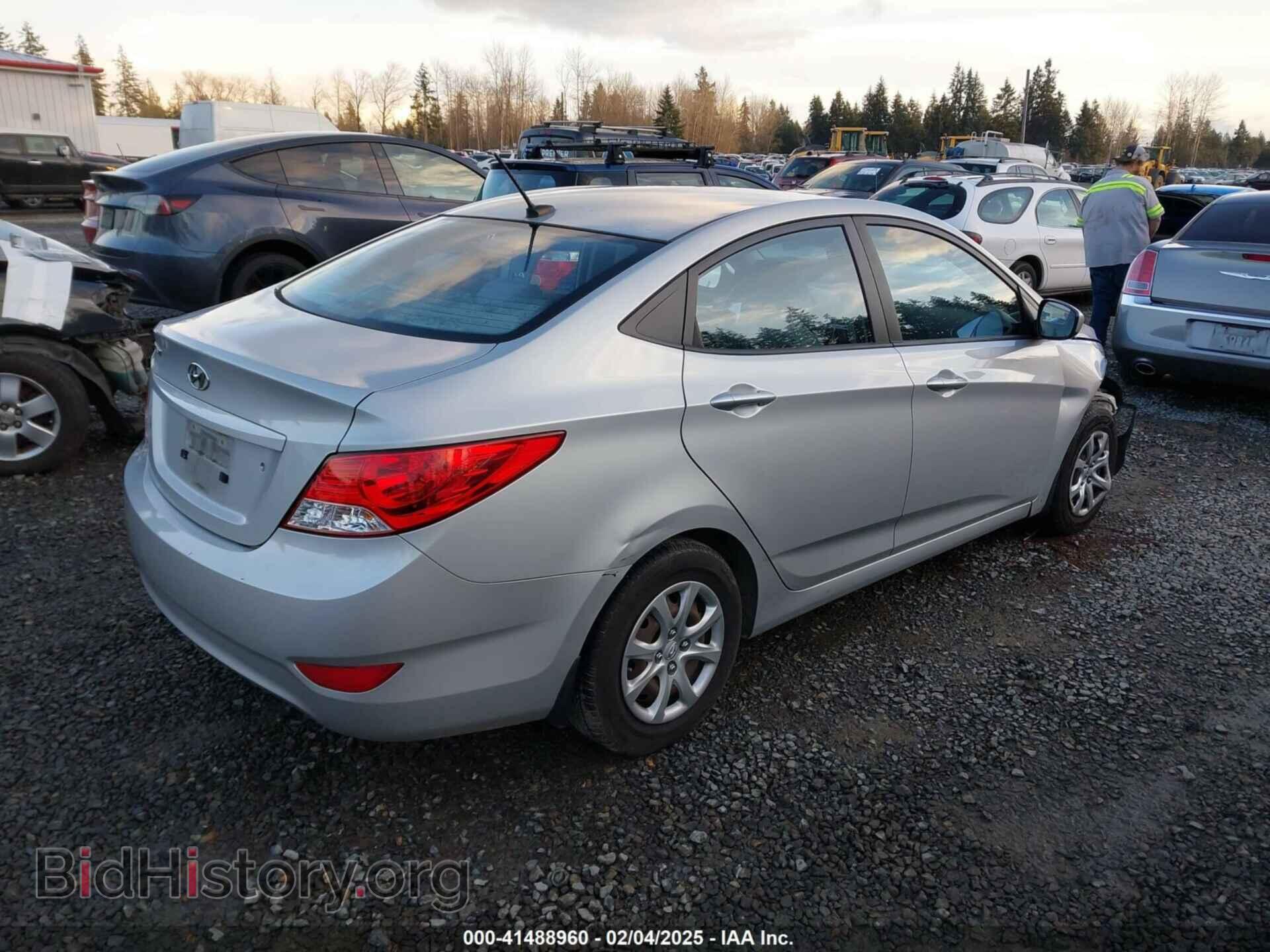 2012 HYUNDAI ACCENT - VIN: KMHCT4AE7CU207497 - Фото 4