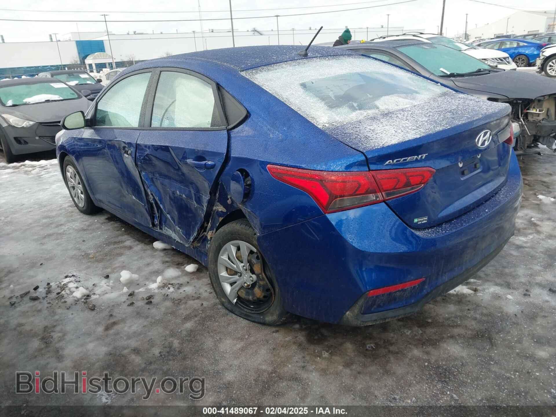 2020 HYUNDAI ACCENT - VIN: 3KPC24A62LE115843 - Фото 3