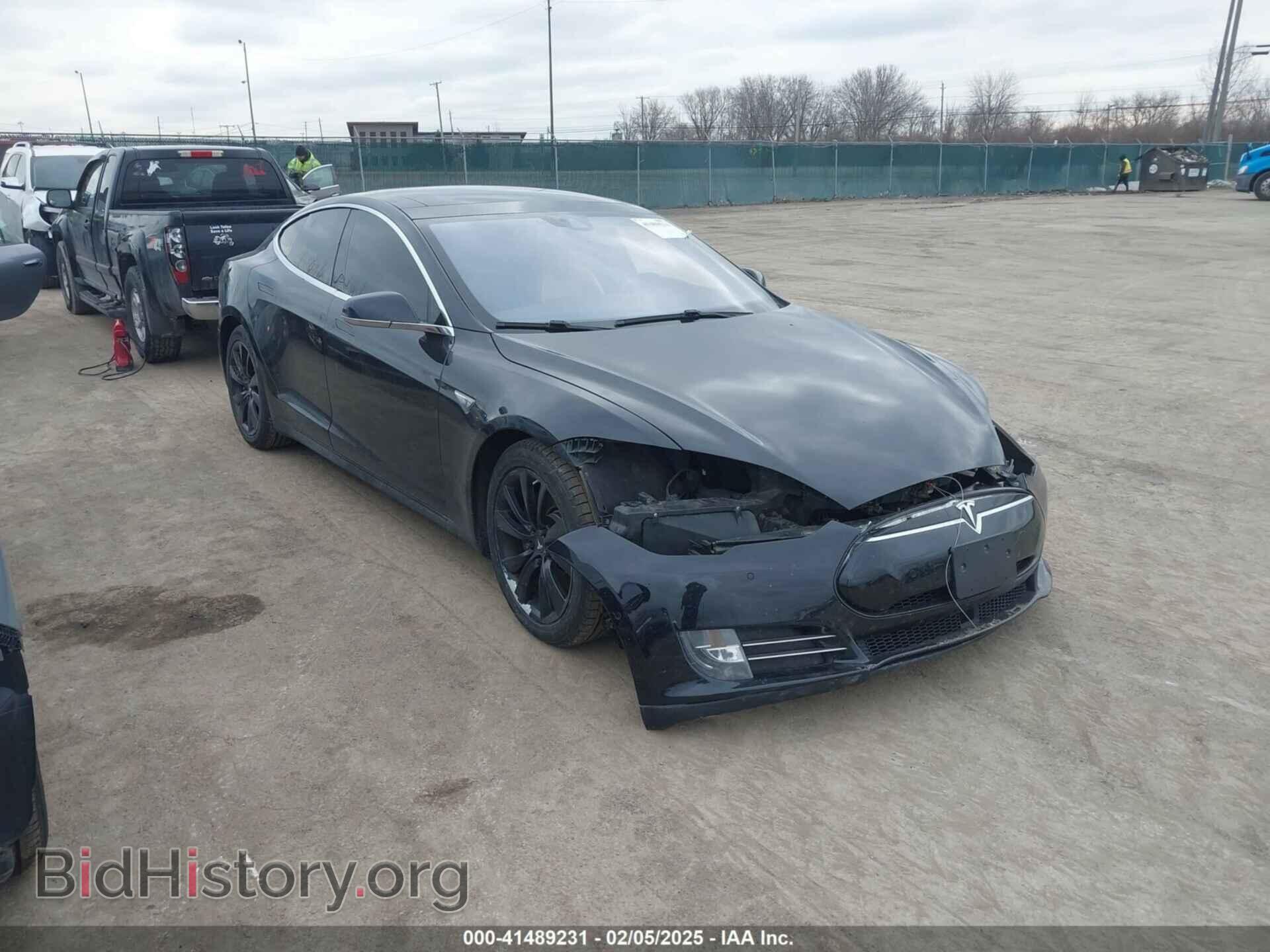 Фотография 5YJSA1E23FF118463 - TESLA MODEL S 2015