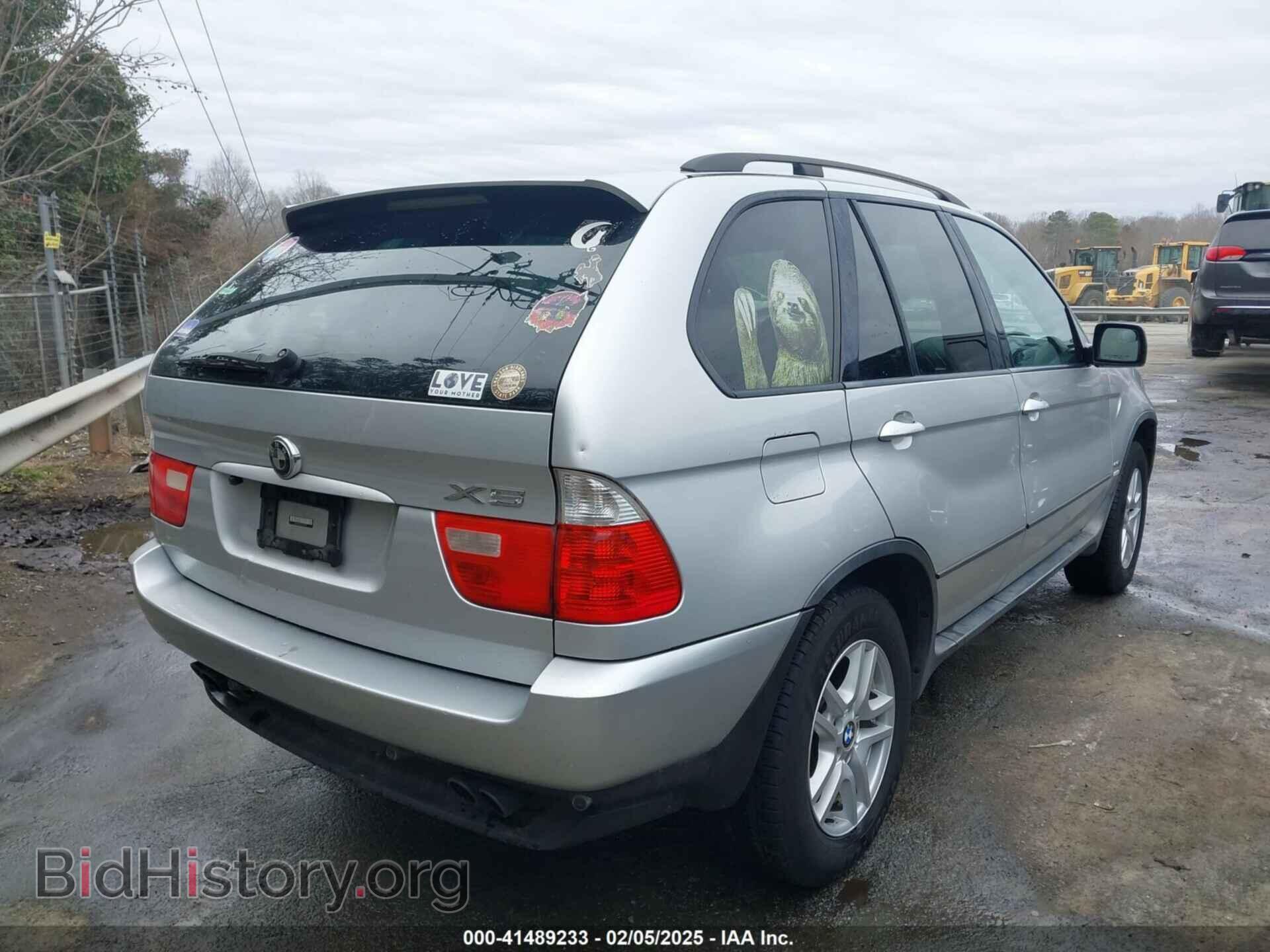 2005 BMW X5 - VIN: 5UXFB53555LV20014 - Фото 4