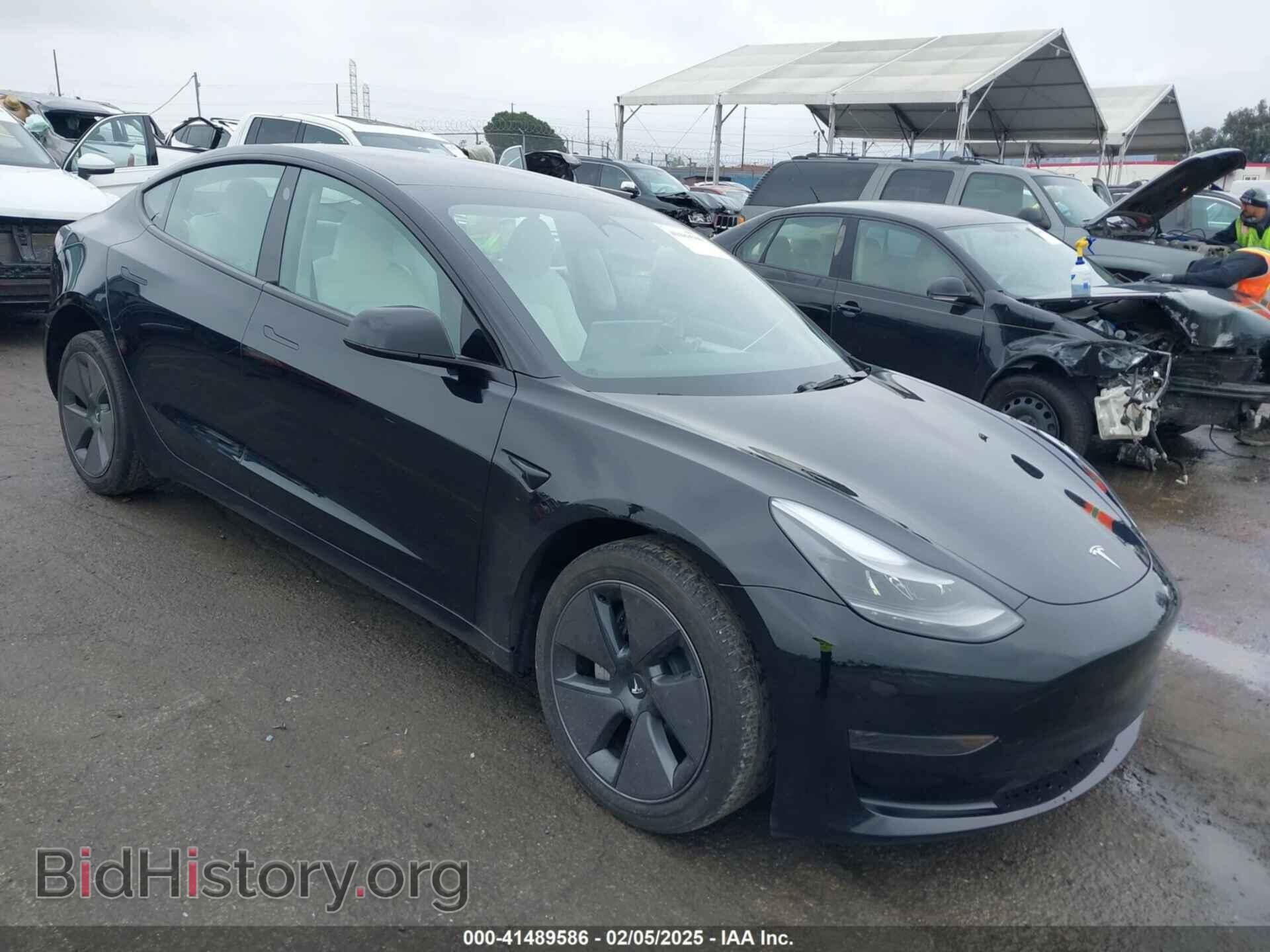 Photo 5YJ3E1EA0PF587656 - TESLA MODEL 3 2023