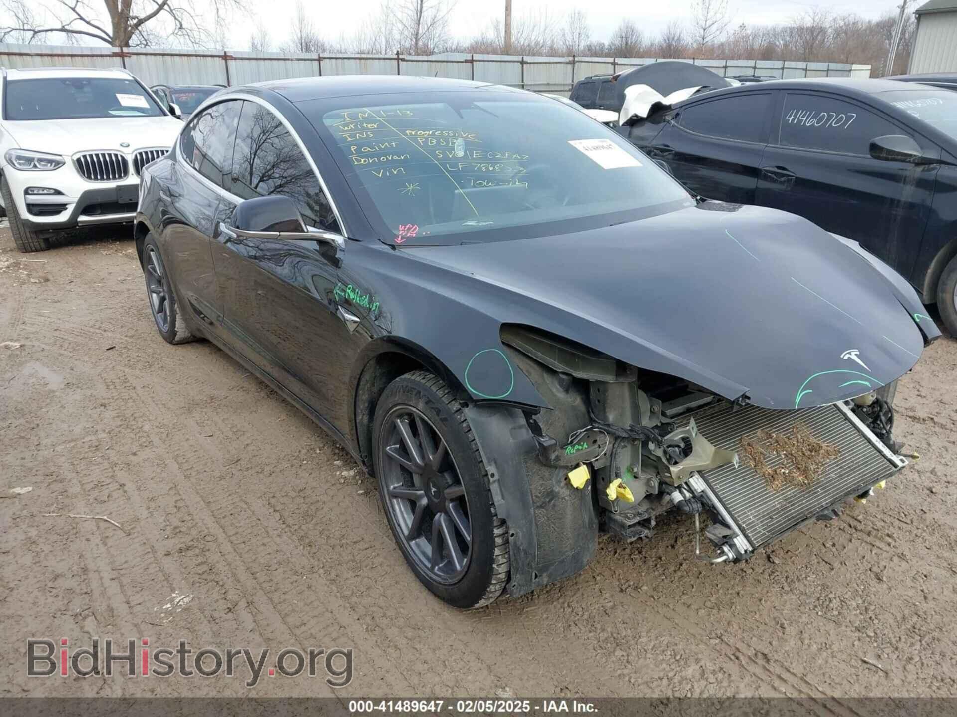 Фотография 5YJ3E1EB9LF786823 - TESLA MODEL 3 2020