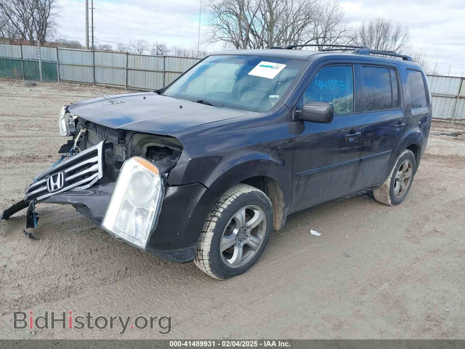 2012 HONDA PILOT - VIN: 5FNYF4H66CB049081 - Фото 2
