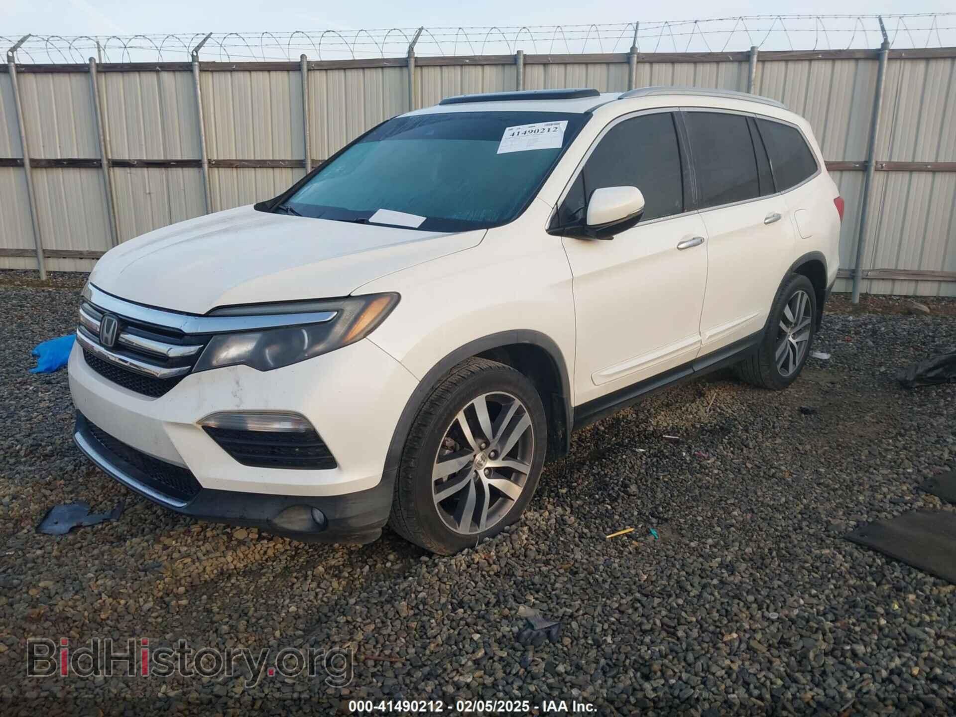 2016 HONDA PILOT - VIN: 5FNYF5H99GB019725 - Фото 2