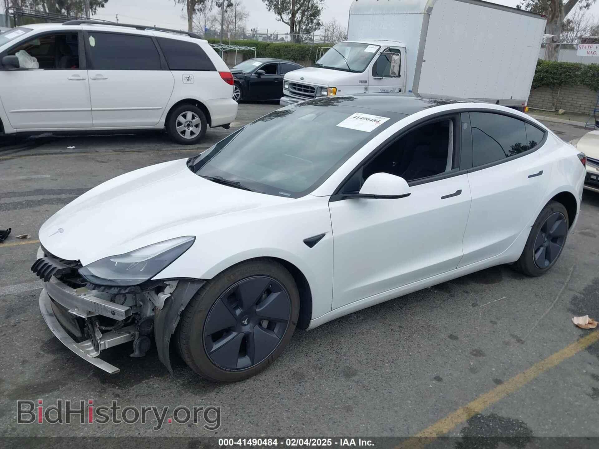 2022 TESLA MODEL 3 - VIN: 5YJ3E1EA3NF124911 - Фото 2