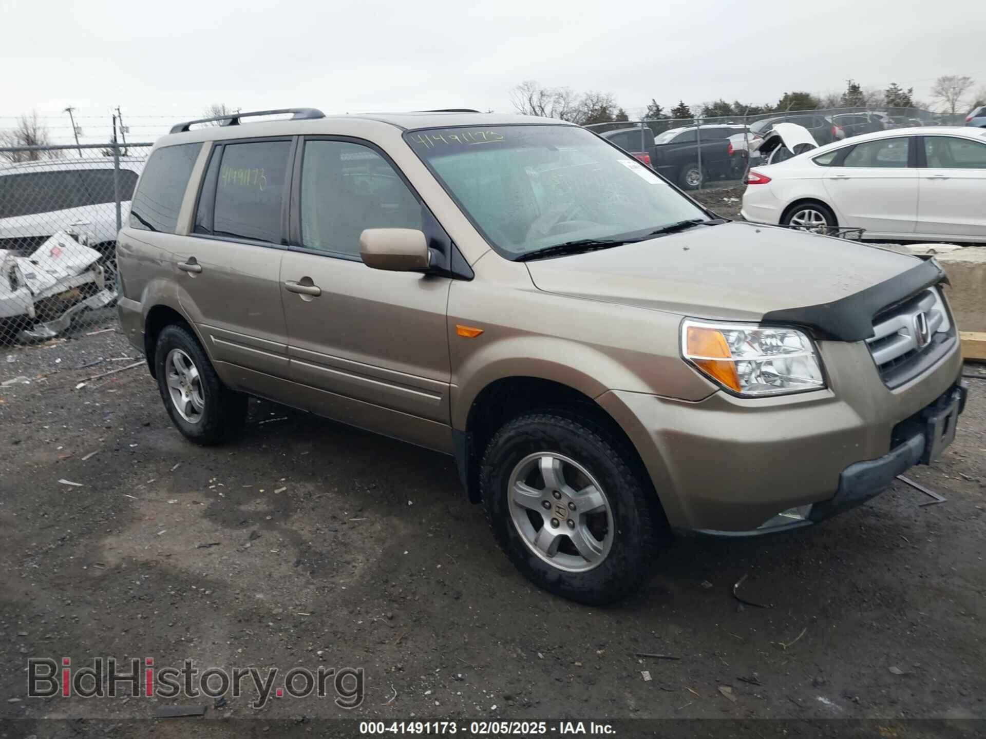 Photo 5FNYF18548B043776 - HONDA PILOT 2008