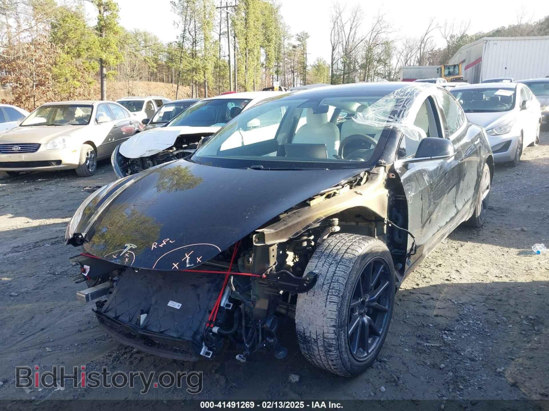 2019 TESLA MODEL 3 - VIN: 5YJ3E1EA4KF317872 - Фото 2