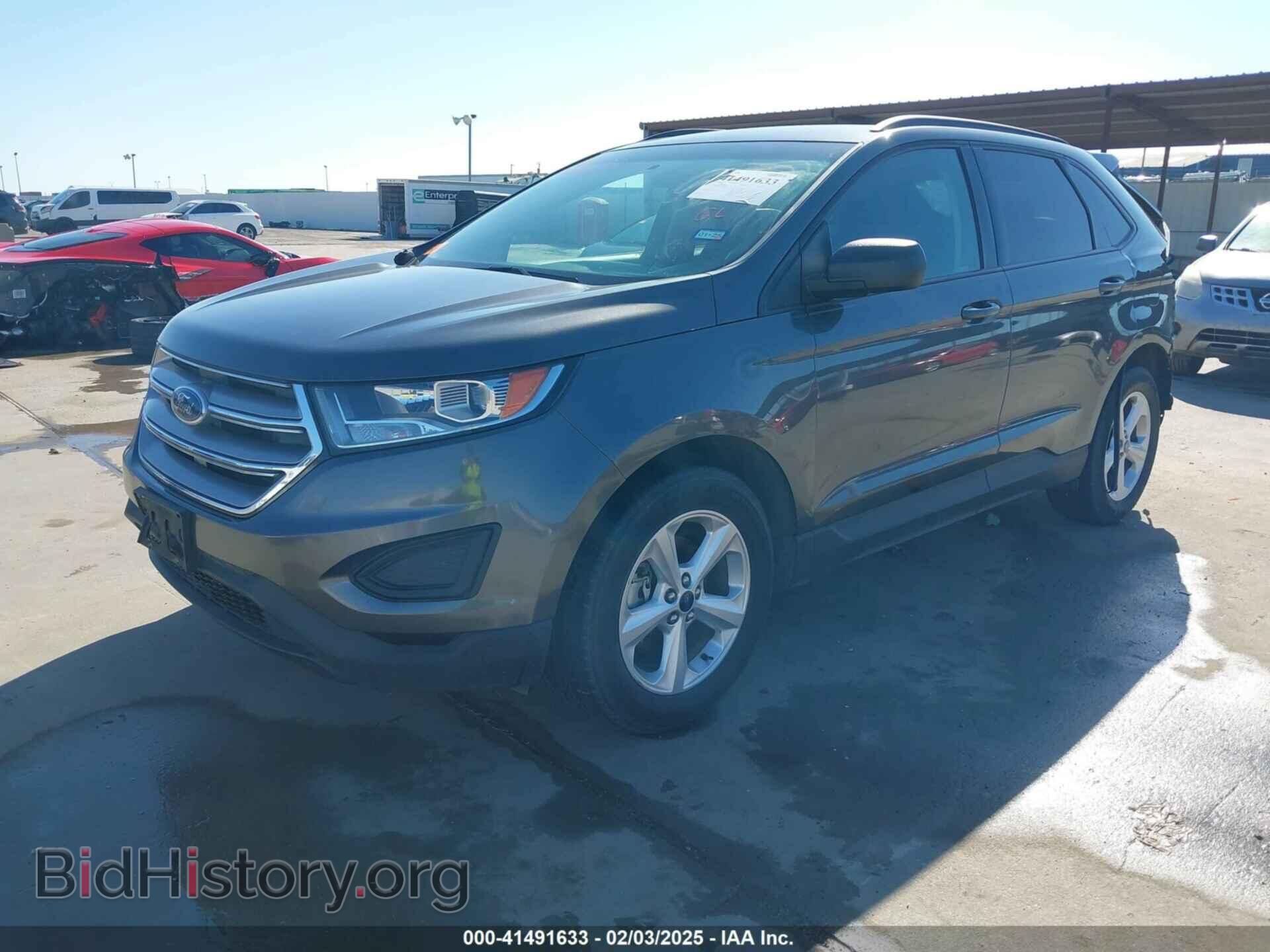 2015 FORD EDGE - VIN: 2FMTK3G92FBC23382 - Фото 2