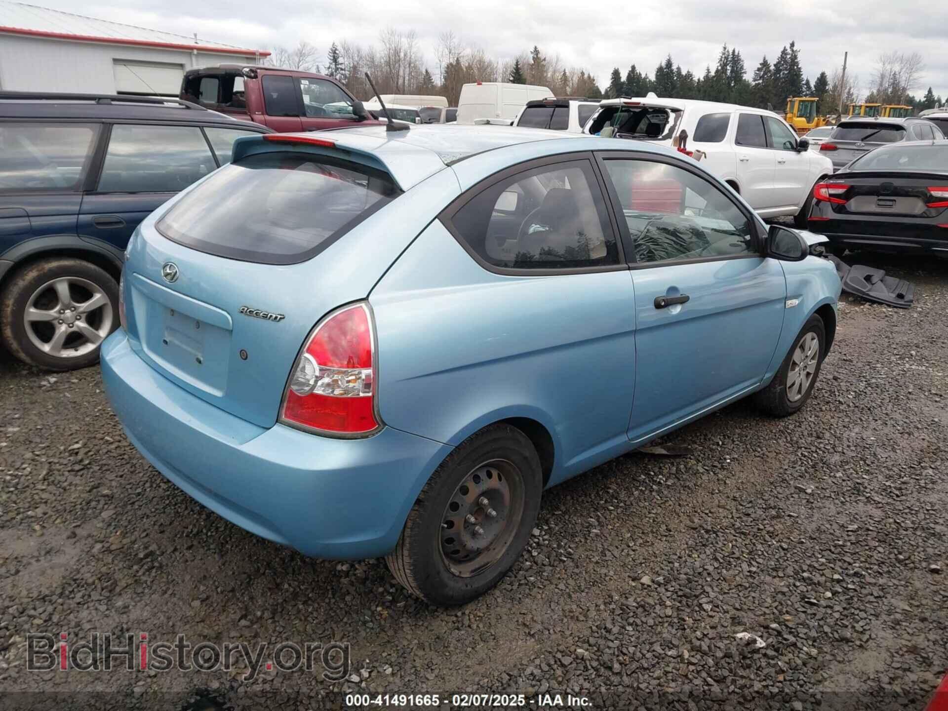 2009 HYUNDAI ACCENT - VIN: KMHCM36C39U116265 - Фото 4