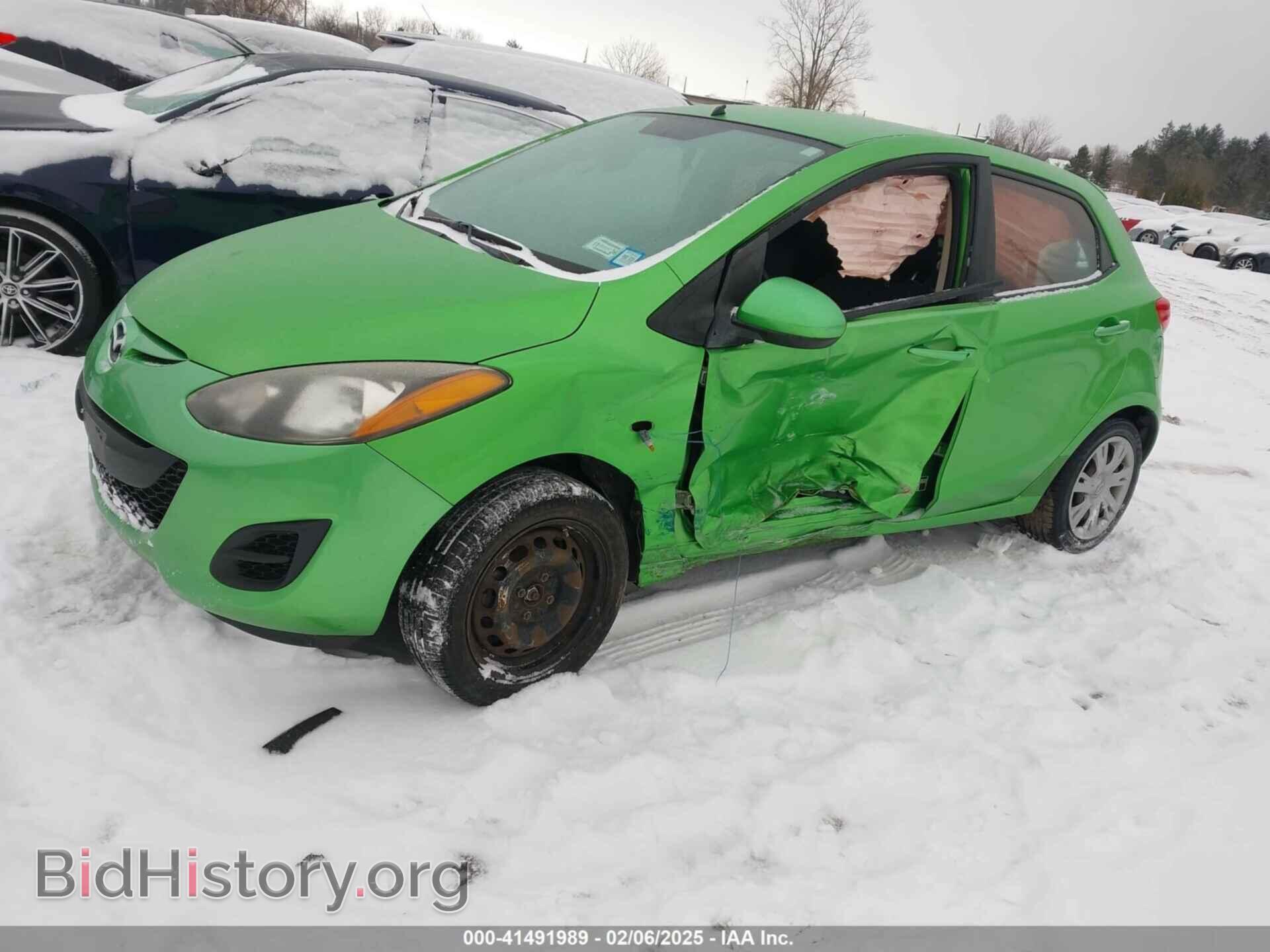 2012 MAZDA MAZDA2 - VIN: JM1DE1KZ7C0133234 - Фото 2