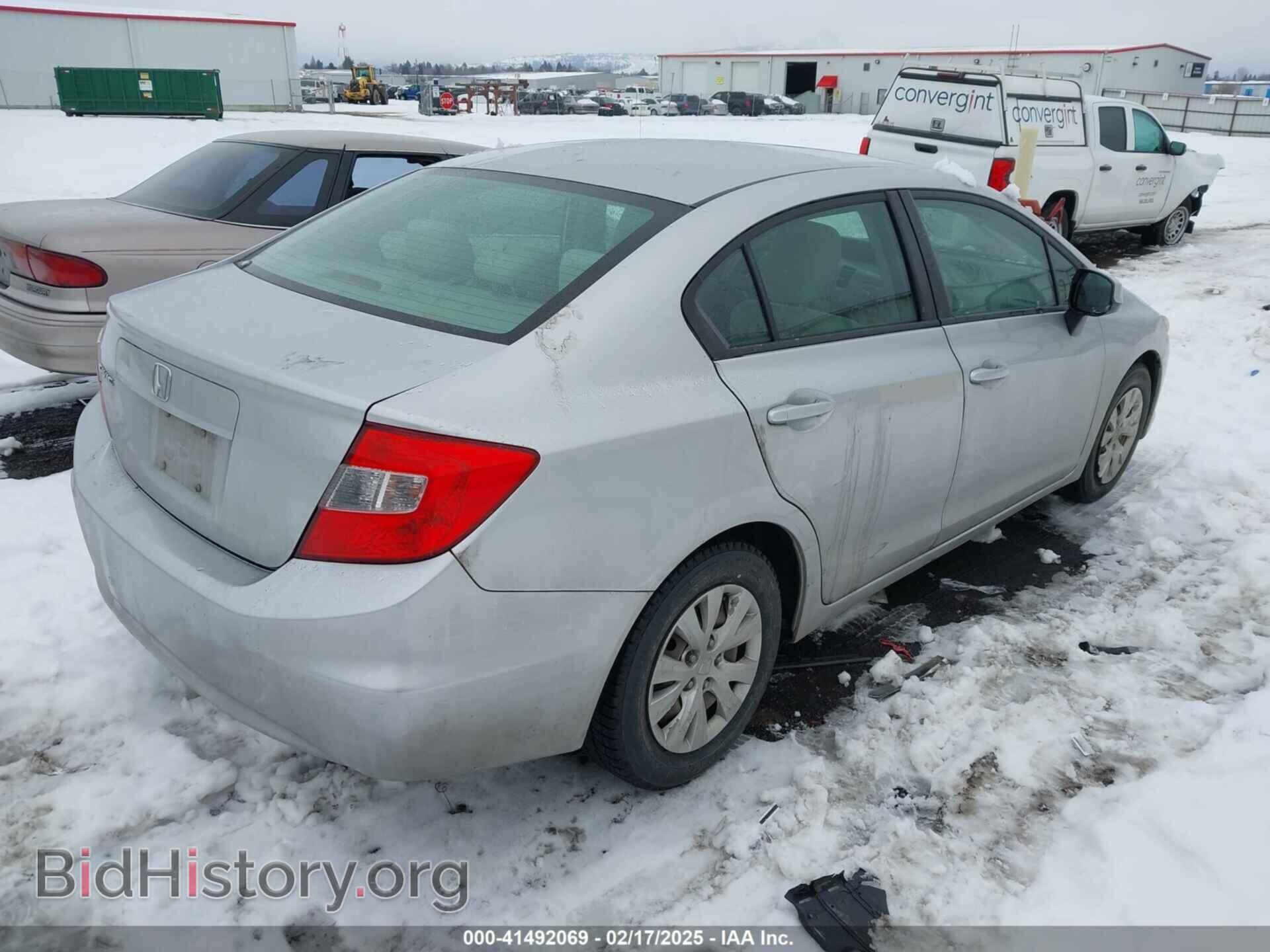 2012 HONDA CIVIC - VIN: 2HGFB2F53CH330462 - Фото 4