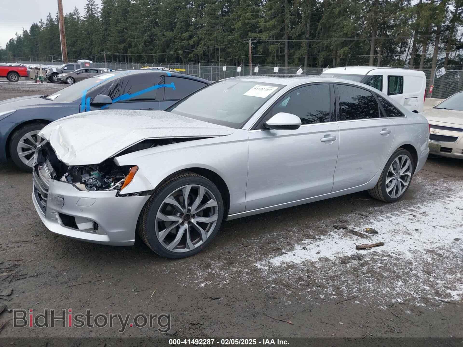 2013 AUDI A6 - VIN: WAUGFAFC1DN075056 - Фото 2