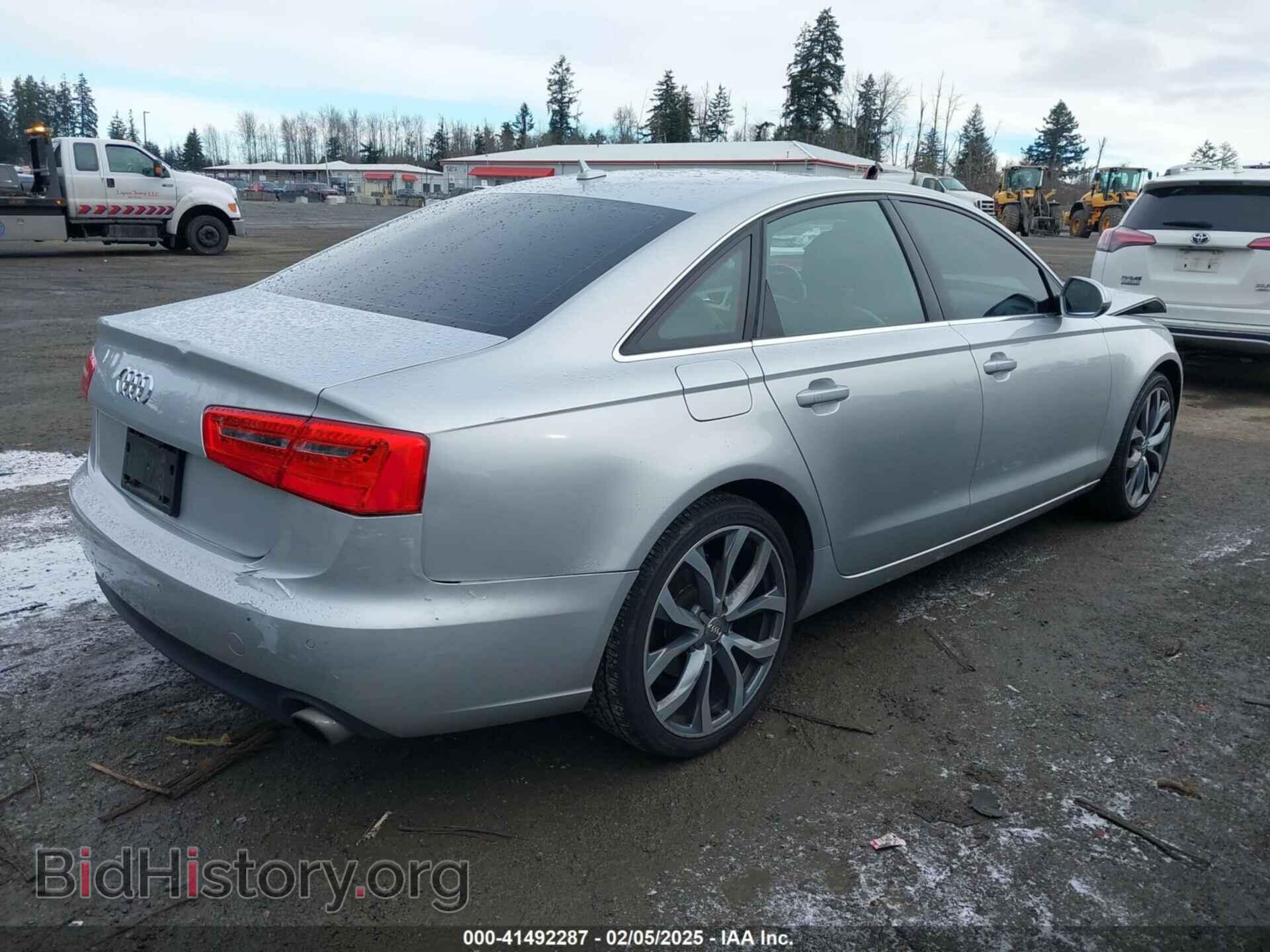 2013 AUDI A6 - VIN: WAUGFAFC1DN075056 - Фото 4
