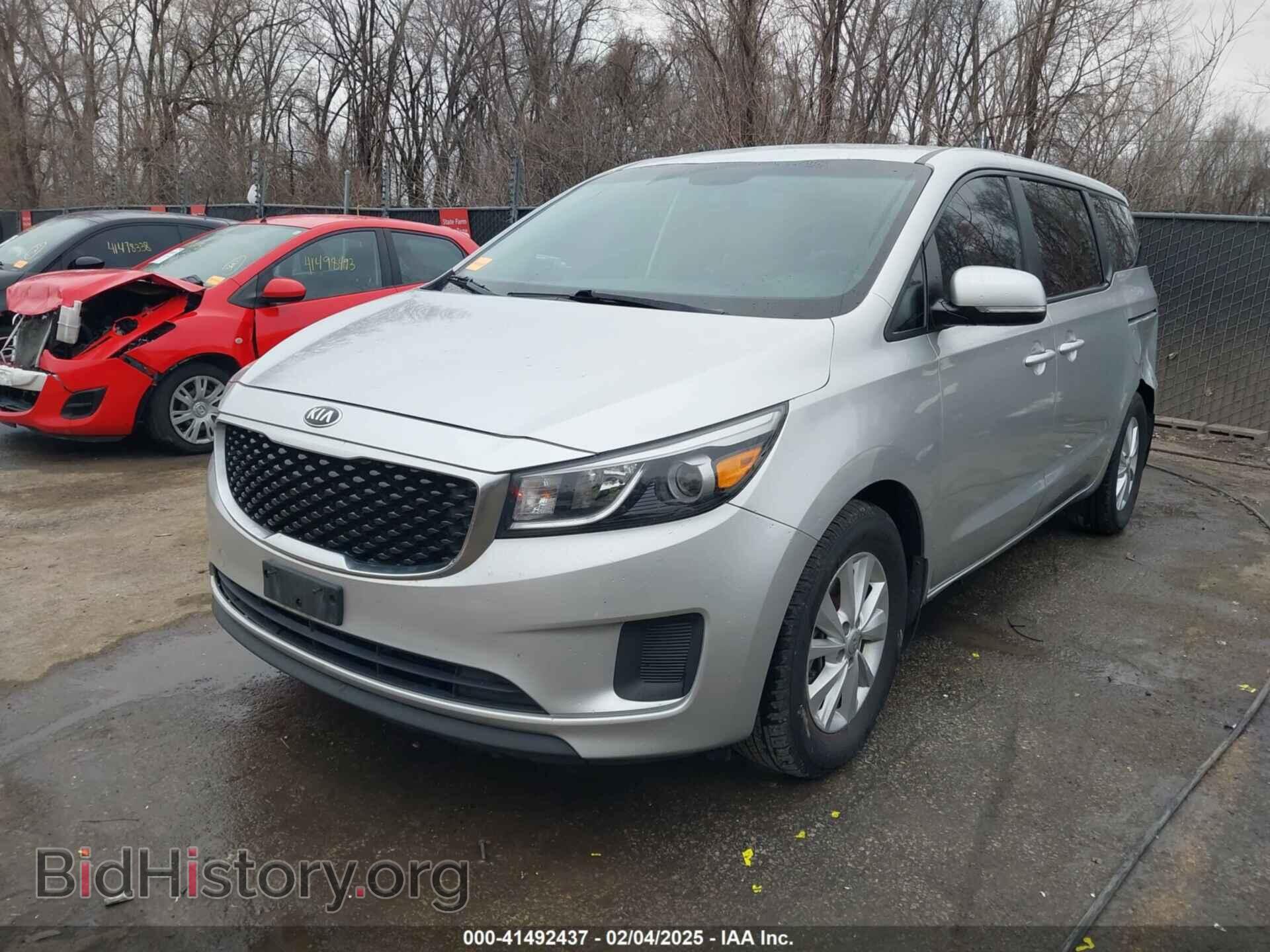 2017 KIA SEDONA - VIN: KNDMA5C17H6271663 - Фото 2
