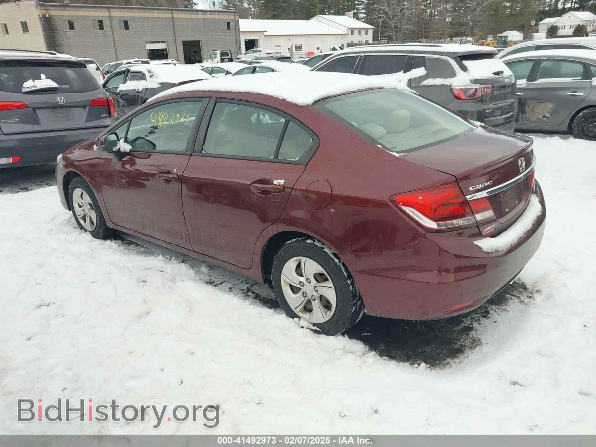 2013 HONDA CIVIC - VIN: 2HGFB2F59DH545474 - Фото 3