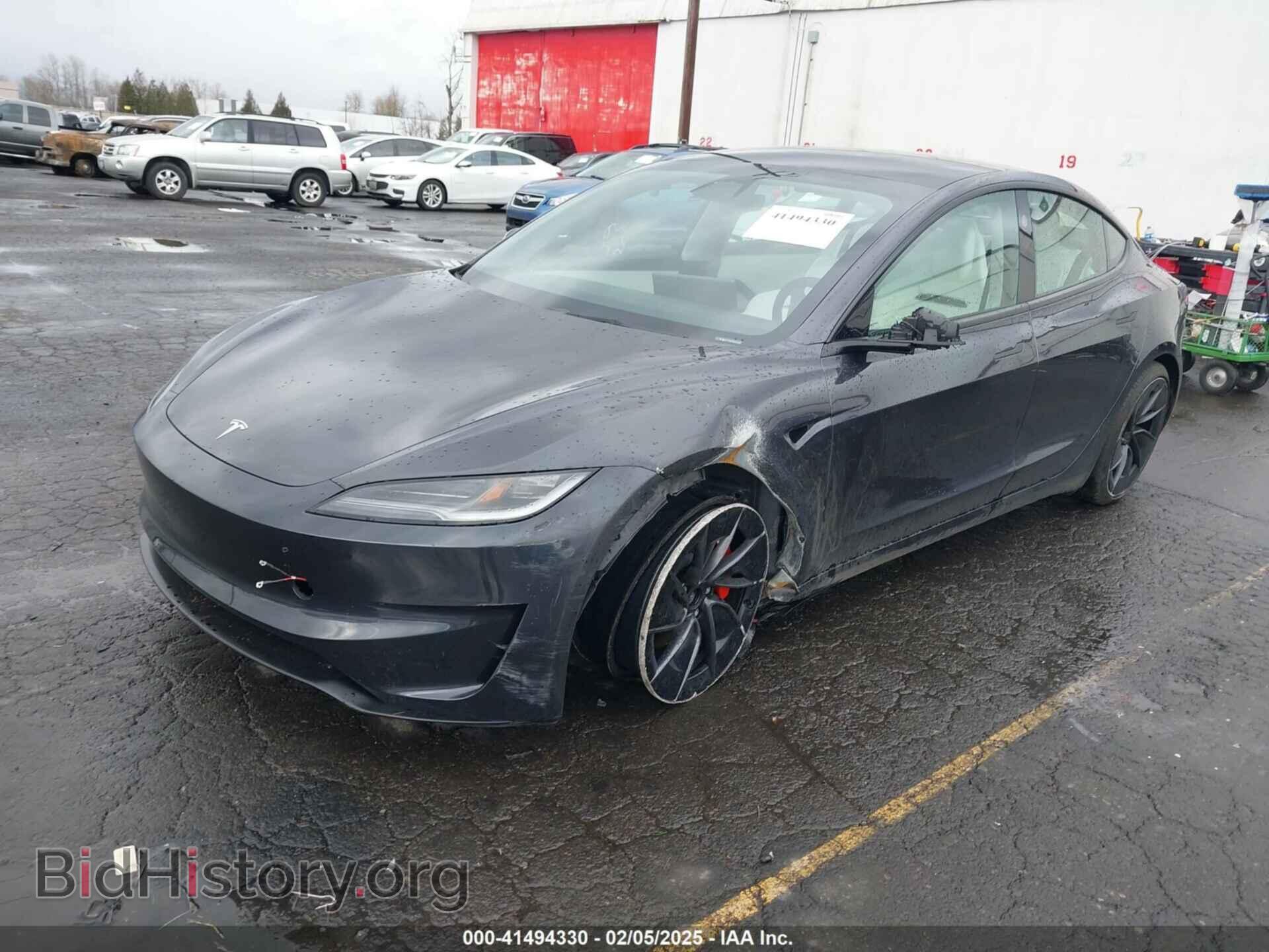 2024 TESLA MODEL 3 - VIN: 5YJ3E1ET4RF870856 - Photo 2