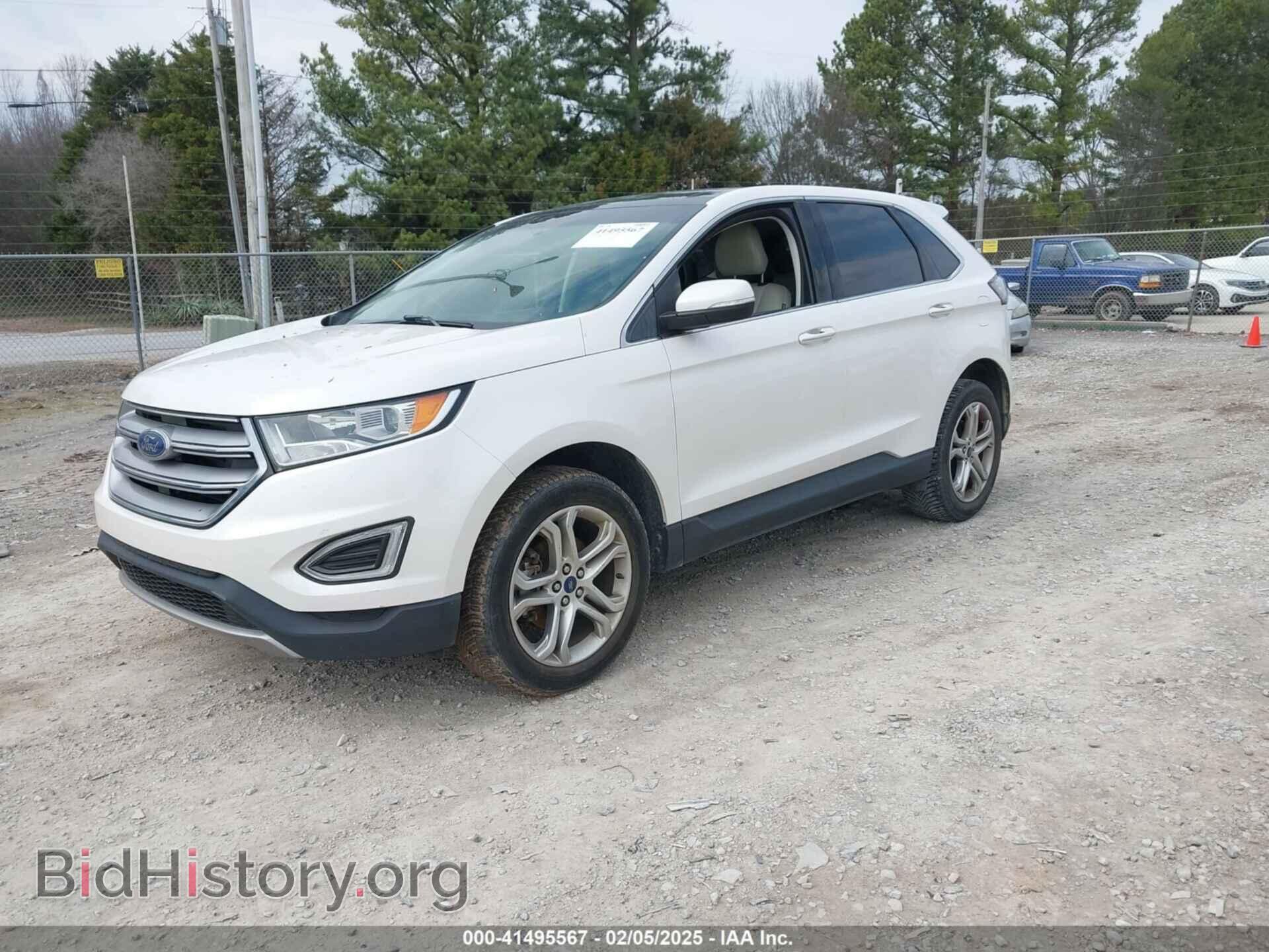 2017 FORD EDGE - VIN: 2FMPK3K90HBB11790 - Фото 2