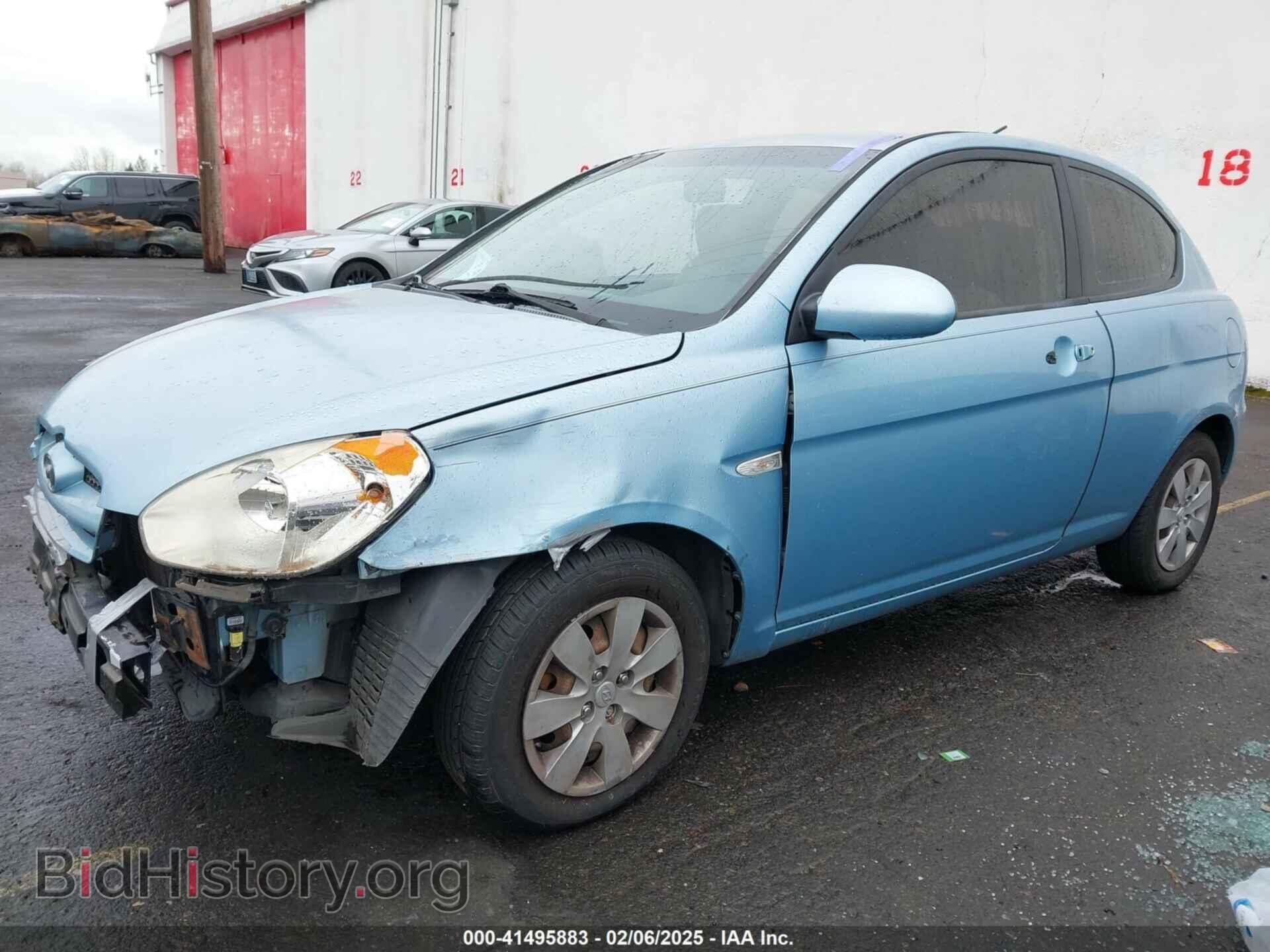 2008 HYUNDAI ACCENT - VIN: KMHCM36C58U094977 - Фото 2