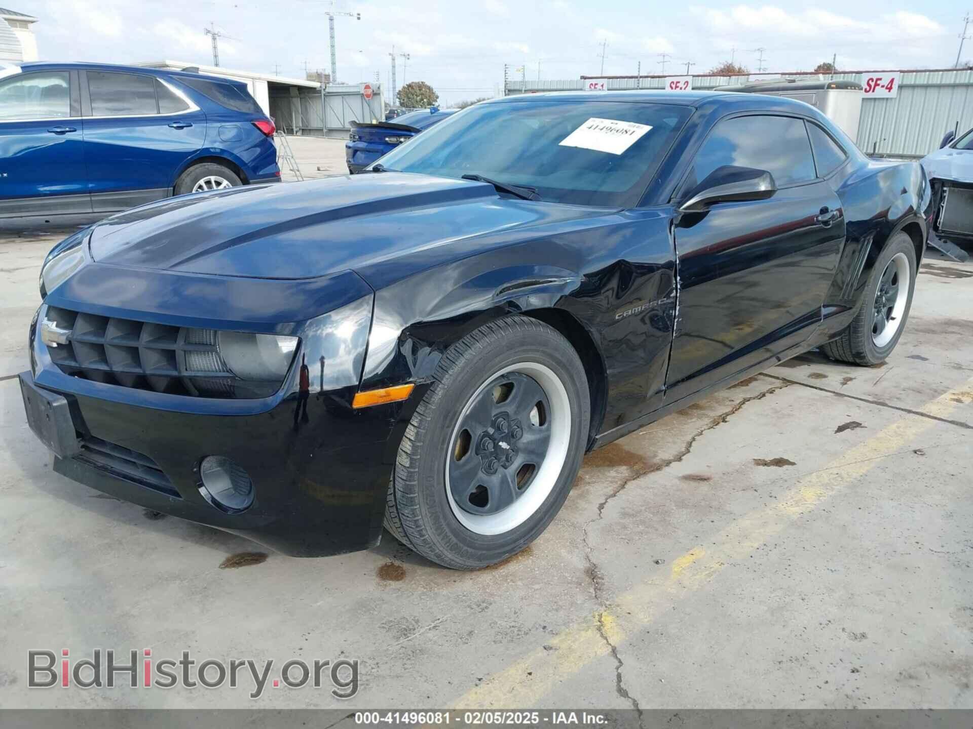 2012 CHEVROLET CAMARO - VIN: 2G1FA1E32C9103455 - Фото 2