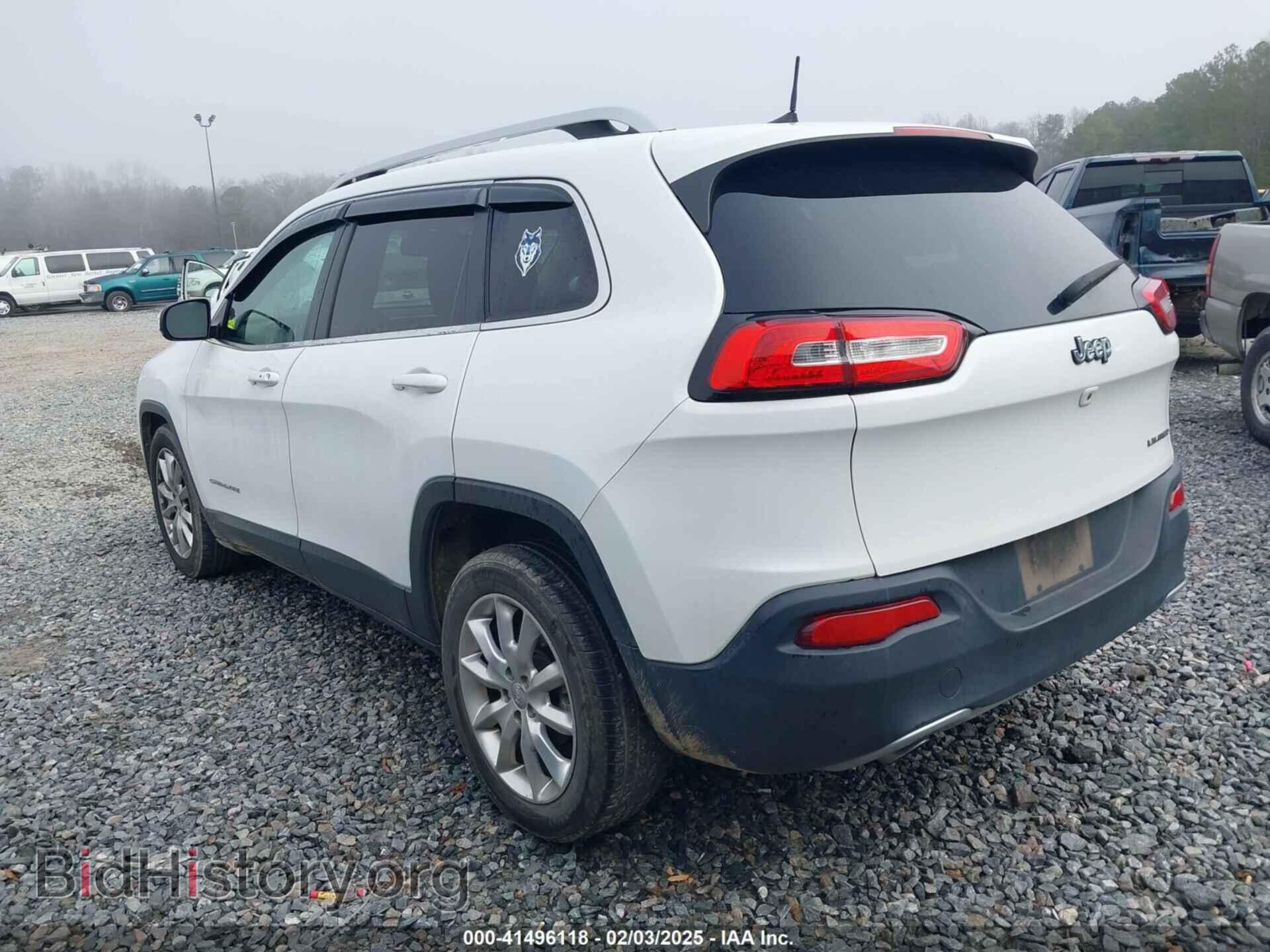 2016 JEEP CHEROKEE - VIN: 1C4PJLDB6GW184229 - Фото 3