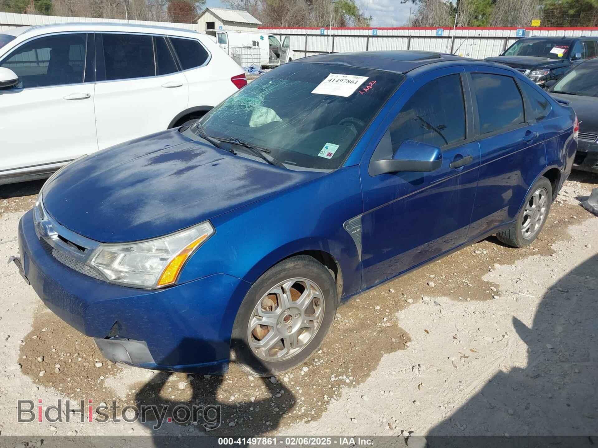 2008 FORD FOCUS - VIN: 1FAHP35N58W169479 - Фото 2