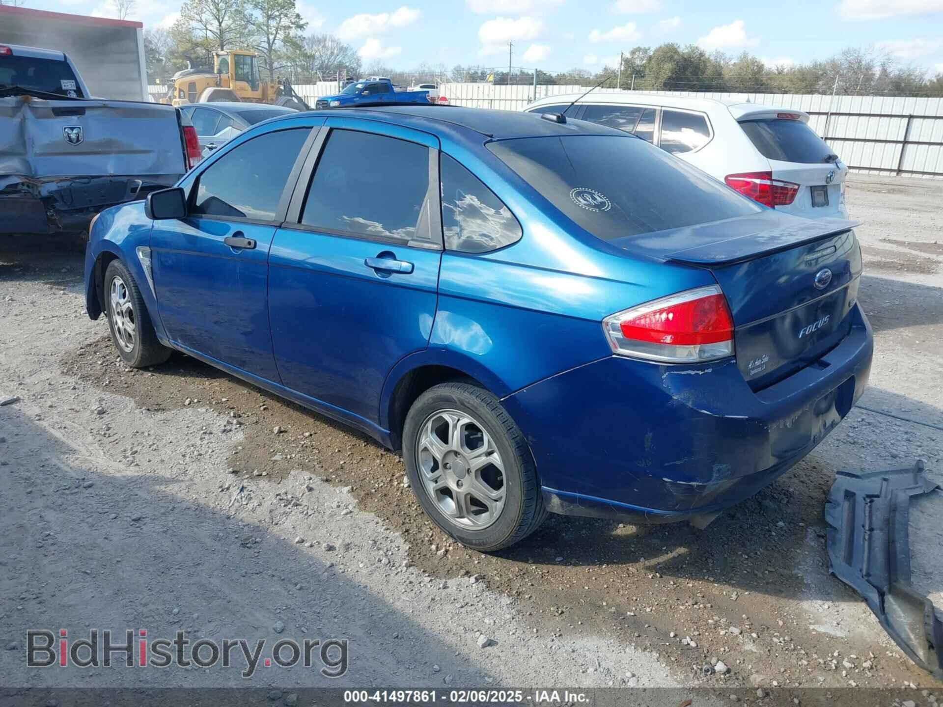 2008 FORD FOCUS - VIN: 1FAHP35N58W169479 - Фото 3