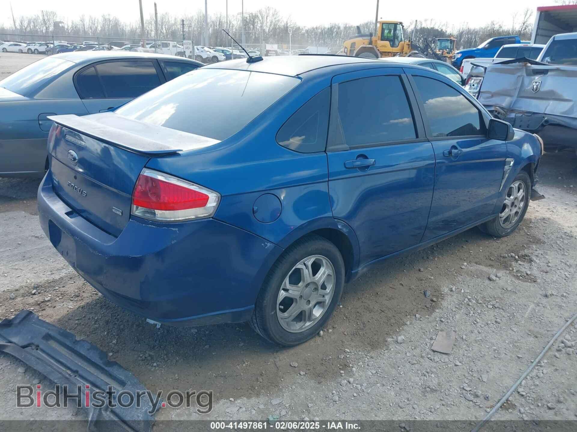 2008 FORD FOCUS - VIN: 1FAHP35N58W169479 - Фото 4
