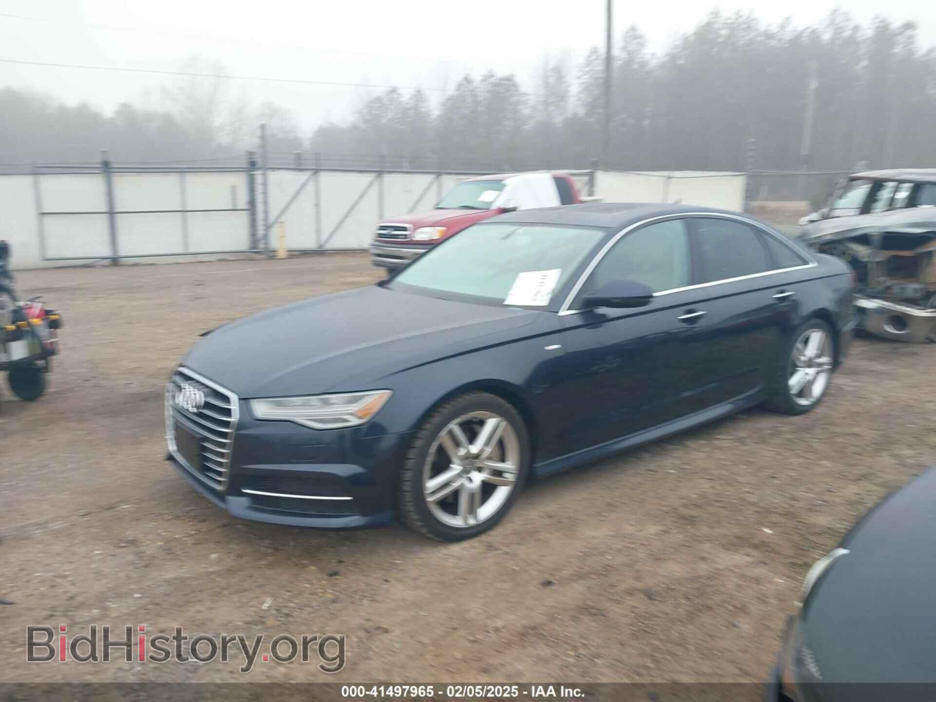 2016 AUDI A6 - VIN: WAUGFAFC4GN181876 - Фото 2