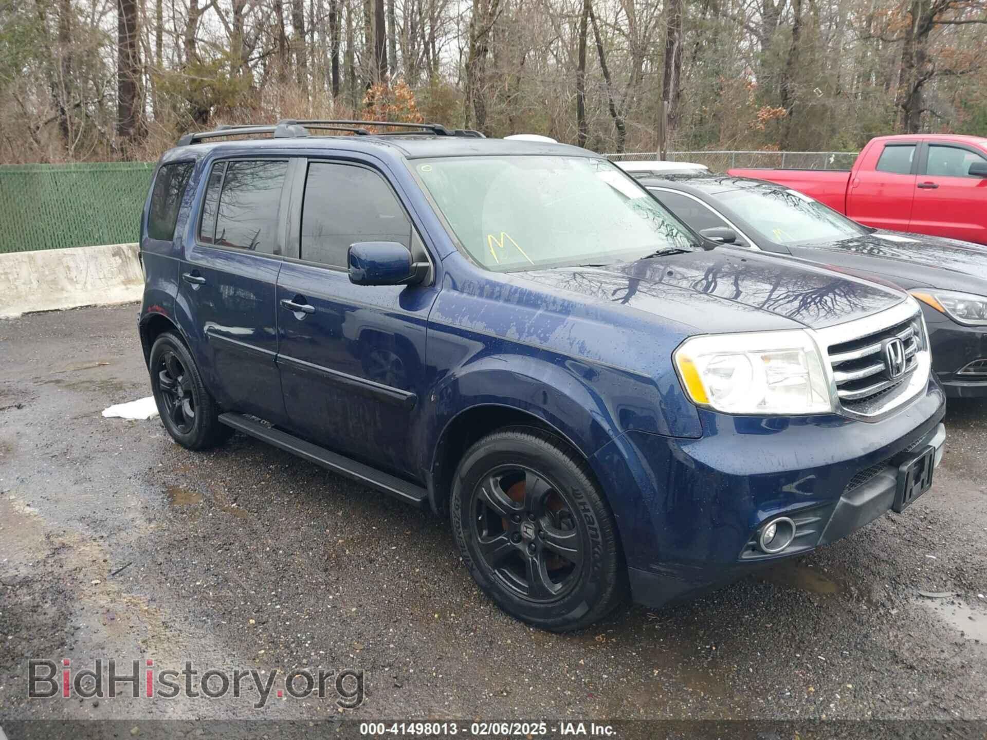 Фотография 5FNYF4H74DB055195 - HONDA PILOT 2013