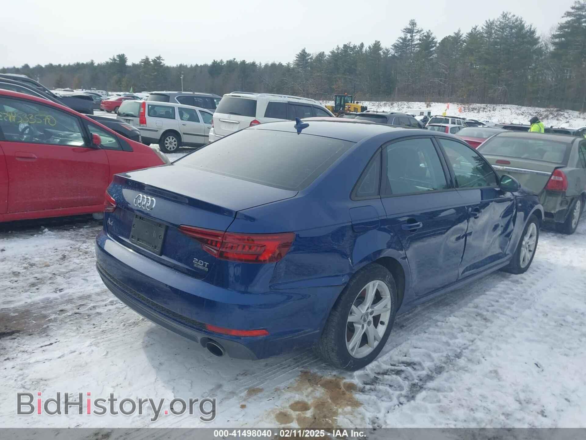 2018 AUDI A4 - VIN: WAUDNAF48JN009582 - Фото 4