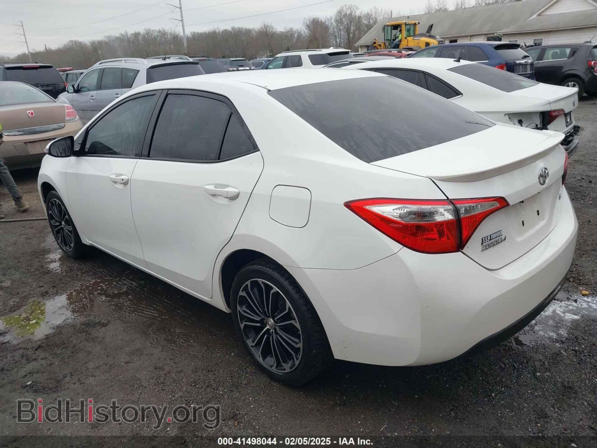 2014 TOYOTA COROLLA - VIN: 2T1BURHE3EC224538 - Фото 3
