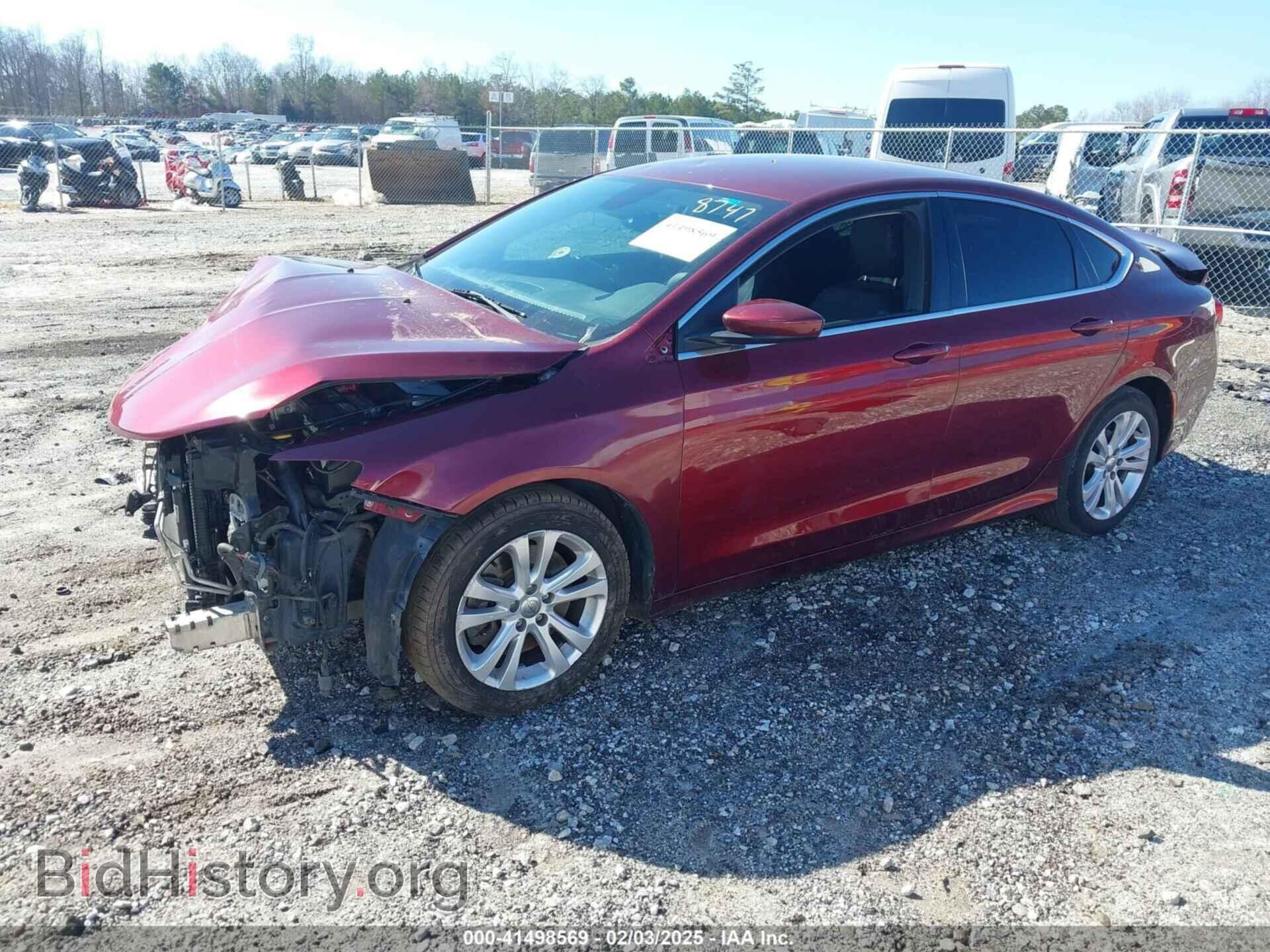 2015 CHRYSLER 200 - VIN: 1C3CCCAG4FN758747 - Фото 2