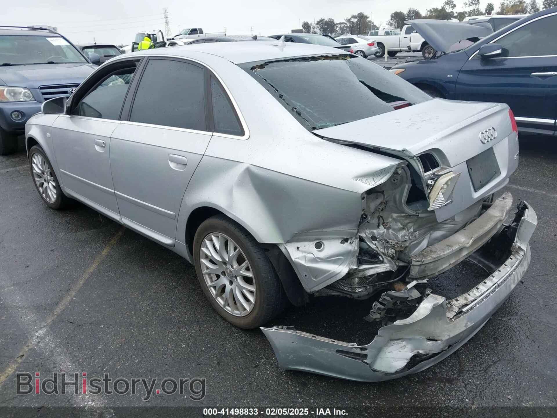 2008 AUDI A4 - VIN: WAUAF78E68A098627 - Фото 3