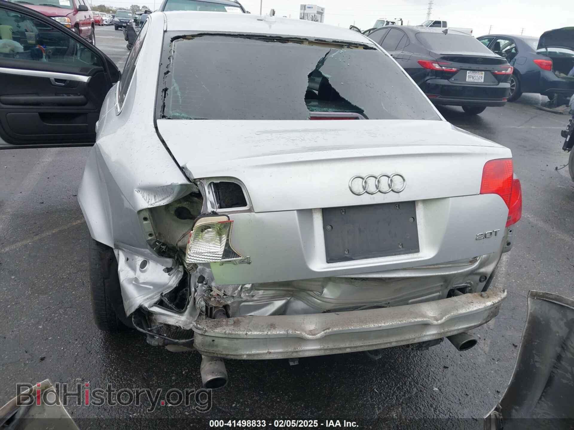2008 AUDI A4 - VIN: WAUAF78E68A098627 - Фото 6