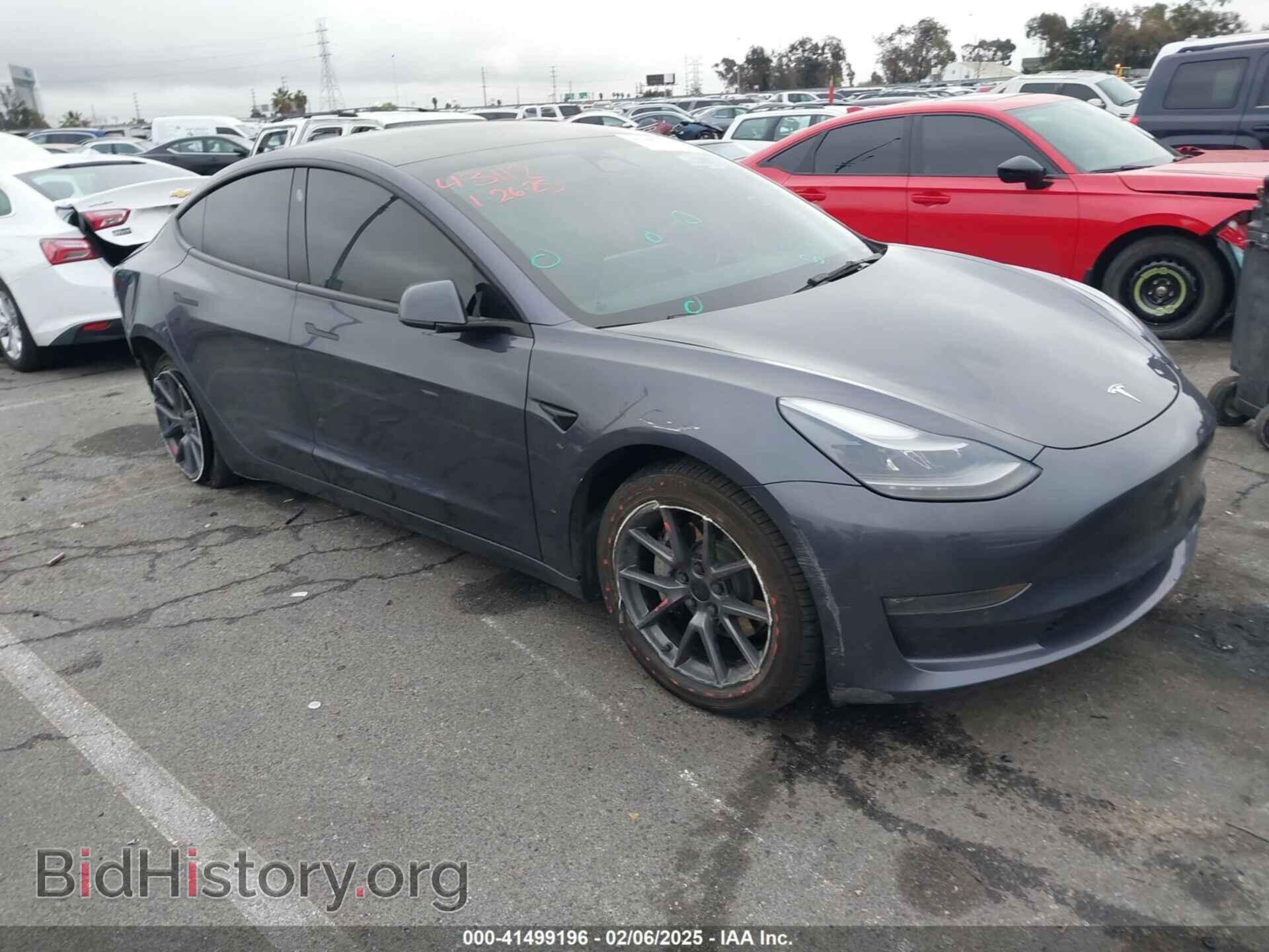 Фотография 5YJ3E1EB4NF255905 - TESLA MODEL 3 2022